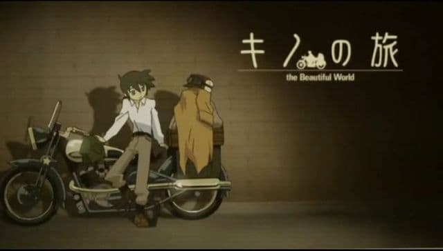 動畫於2003年播映。據作者在《學園奇諾》2的後記,赫密斯的原型是號稱摩托車界的勞斯萊斯,「Brough Superior SS」。