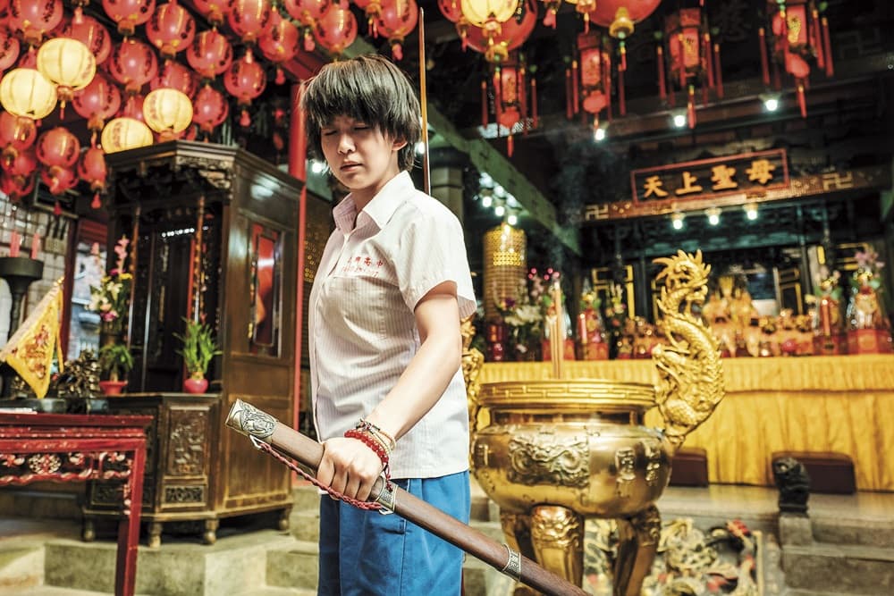 電視劇《通靈少女》的高中生靈媒女主角,原型就是來自劉柏君。(公視提供)