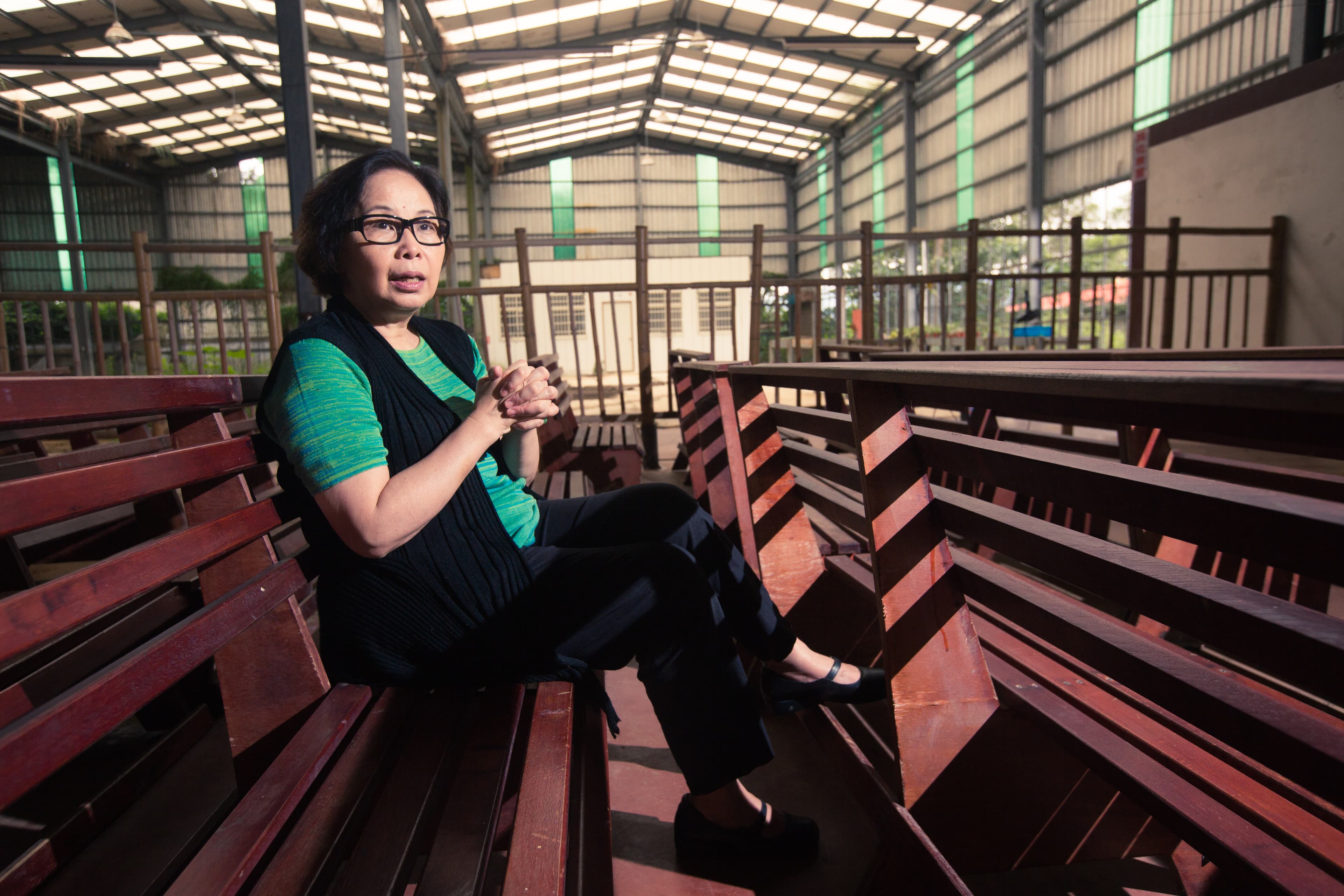陳莉茵說:「每個人生下來,就是會面對死亡,在生與死之間,有意義地活,是最重要的。」