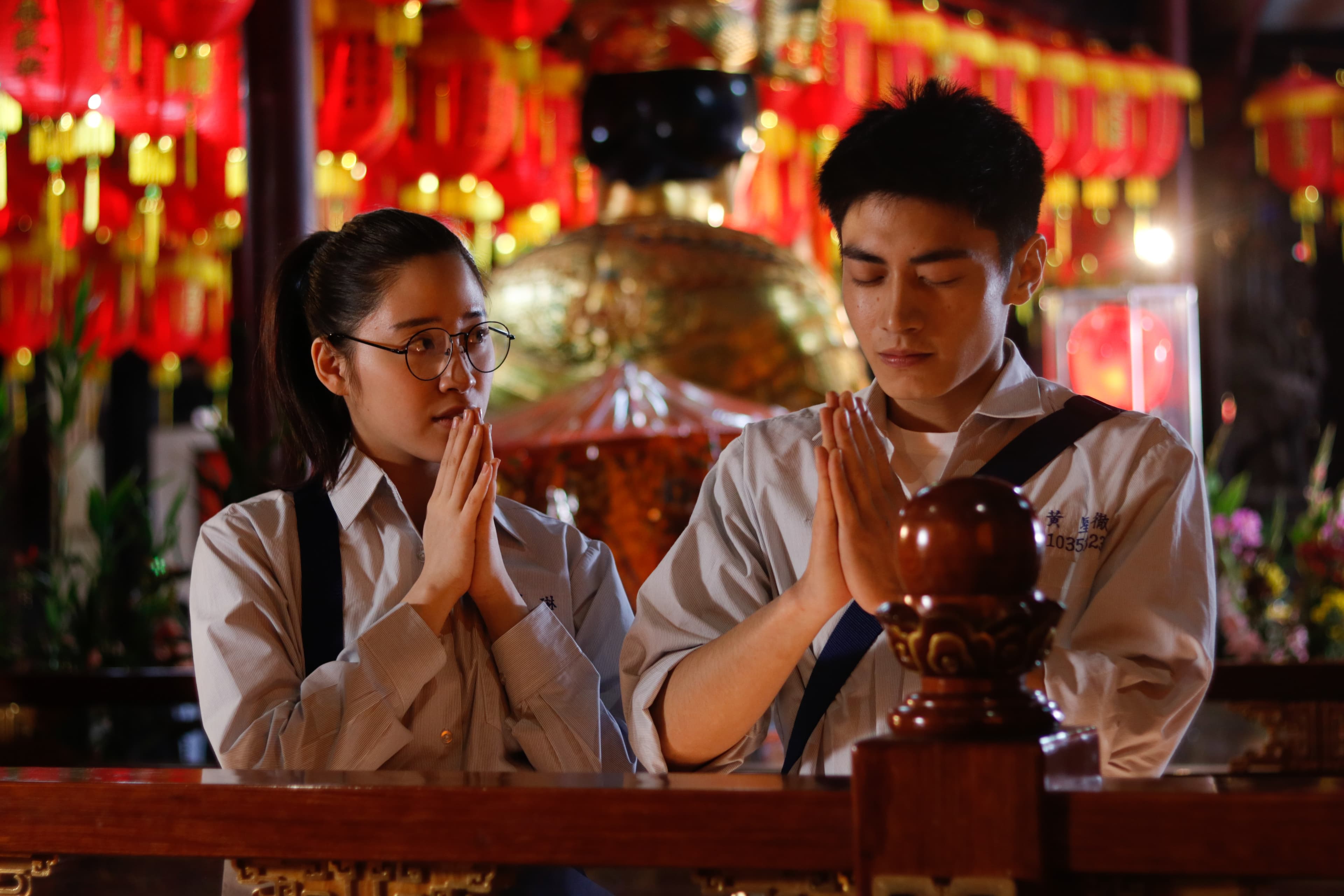 歐陽妮妮坦言不排斥吻戲,認為劇本怎麼寫就怎麼演,但畢竟初次主動對男生獻吻,導致她掌握不住力道而NG不斷。(緯來提供)