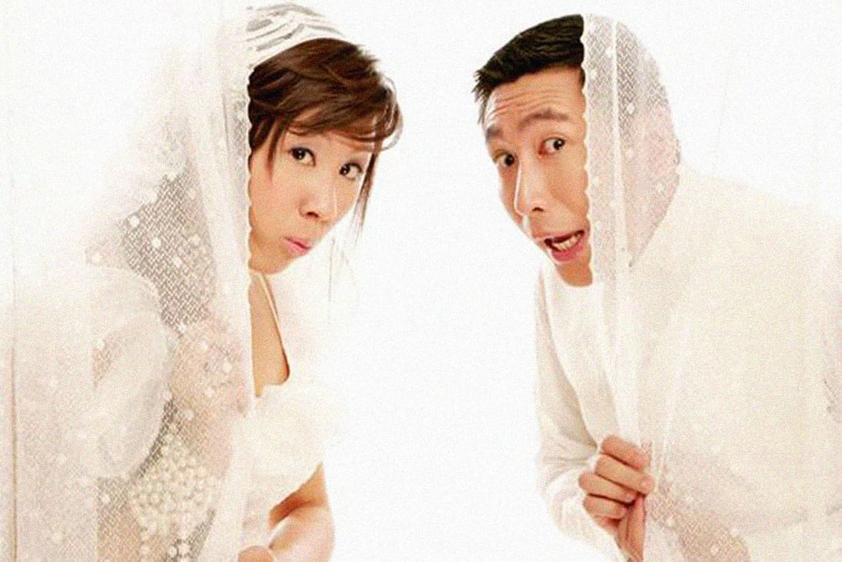 結婚不久,宋少卿還跟老婆上節目大聊夫妻細節,分享彼此恩愛的故事,但近年來宋少卿對私事愈來愈低調。(翻攝自台北法國巴黎婚紗臉書粉絲頁)