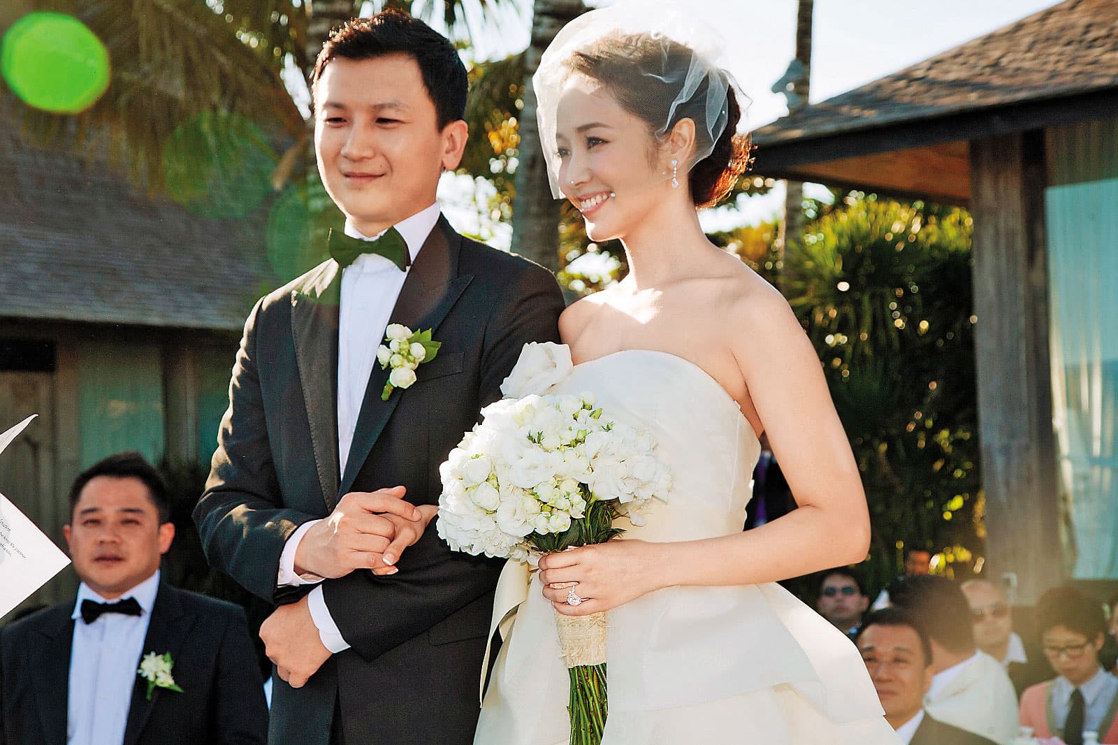 侯佩岑與丈夫黃柏俊7年前在峇里島辦婚宴,外傳花了1,700萬元。(資料照)