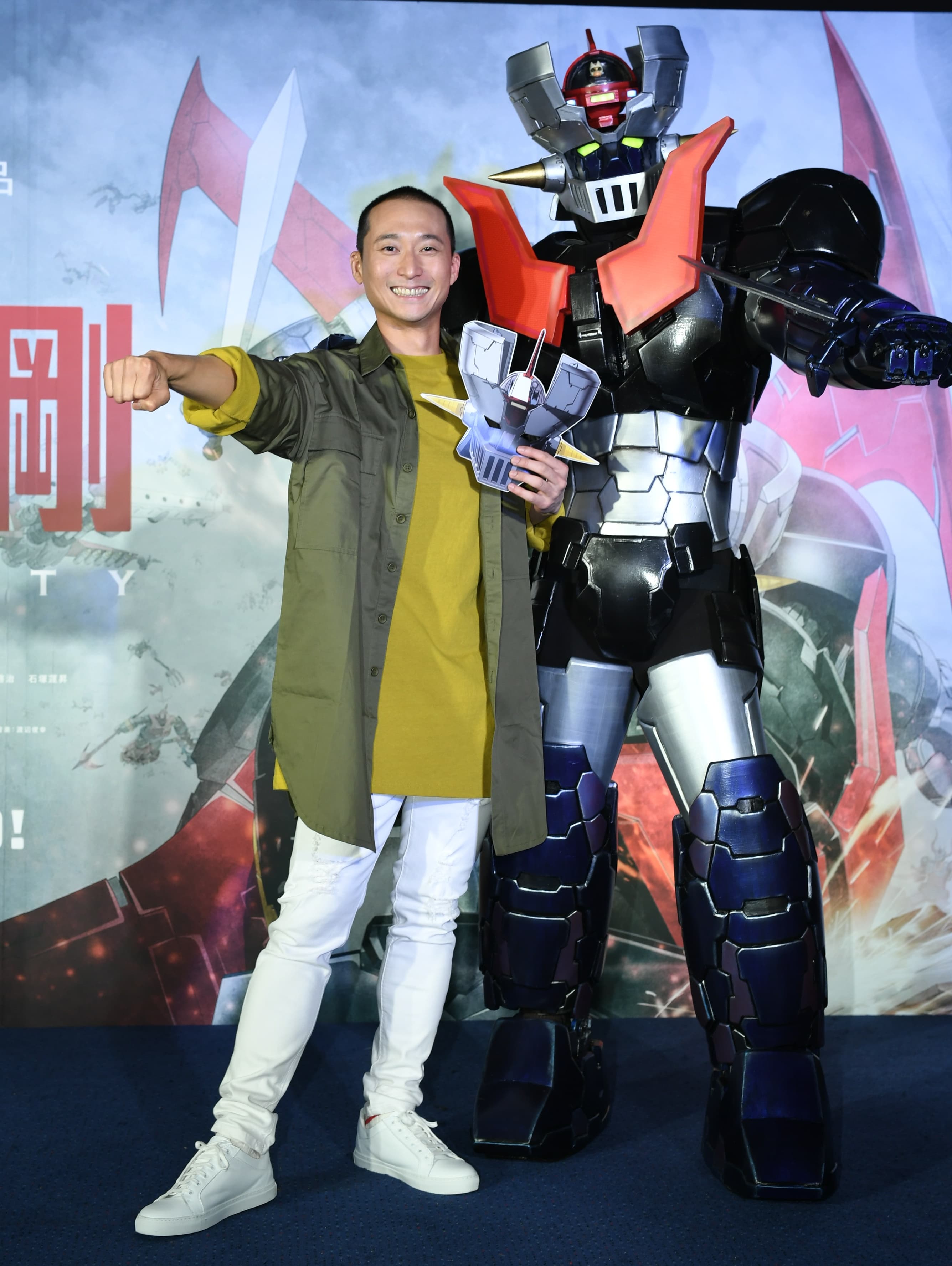 浩子又唱又跳了唱了一整首台版主題曲。 (牽猴子提供)