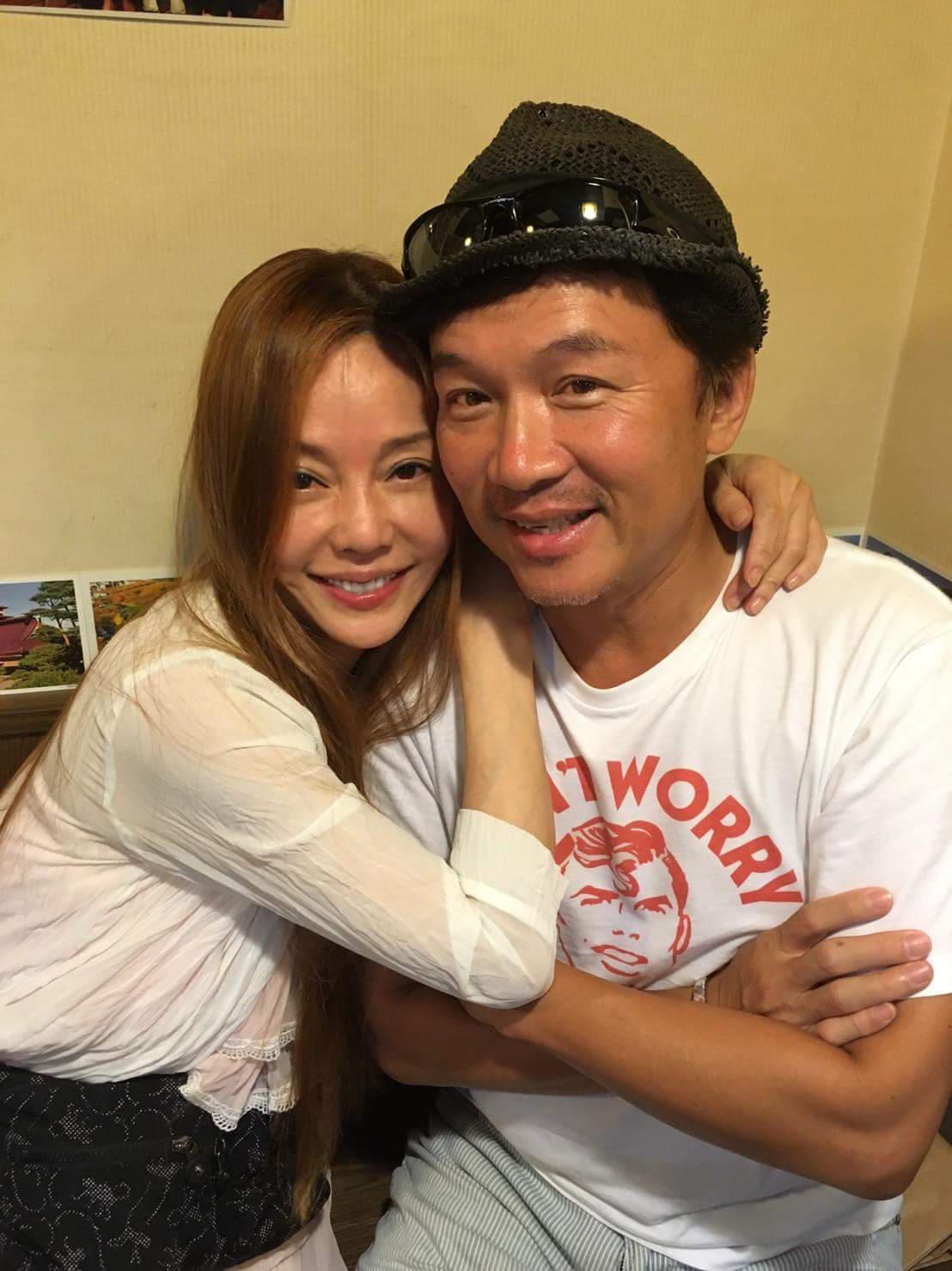 兩人已於2日見到兒子孫安佐。(翻攝狄鶯、孫鵬臉書)