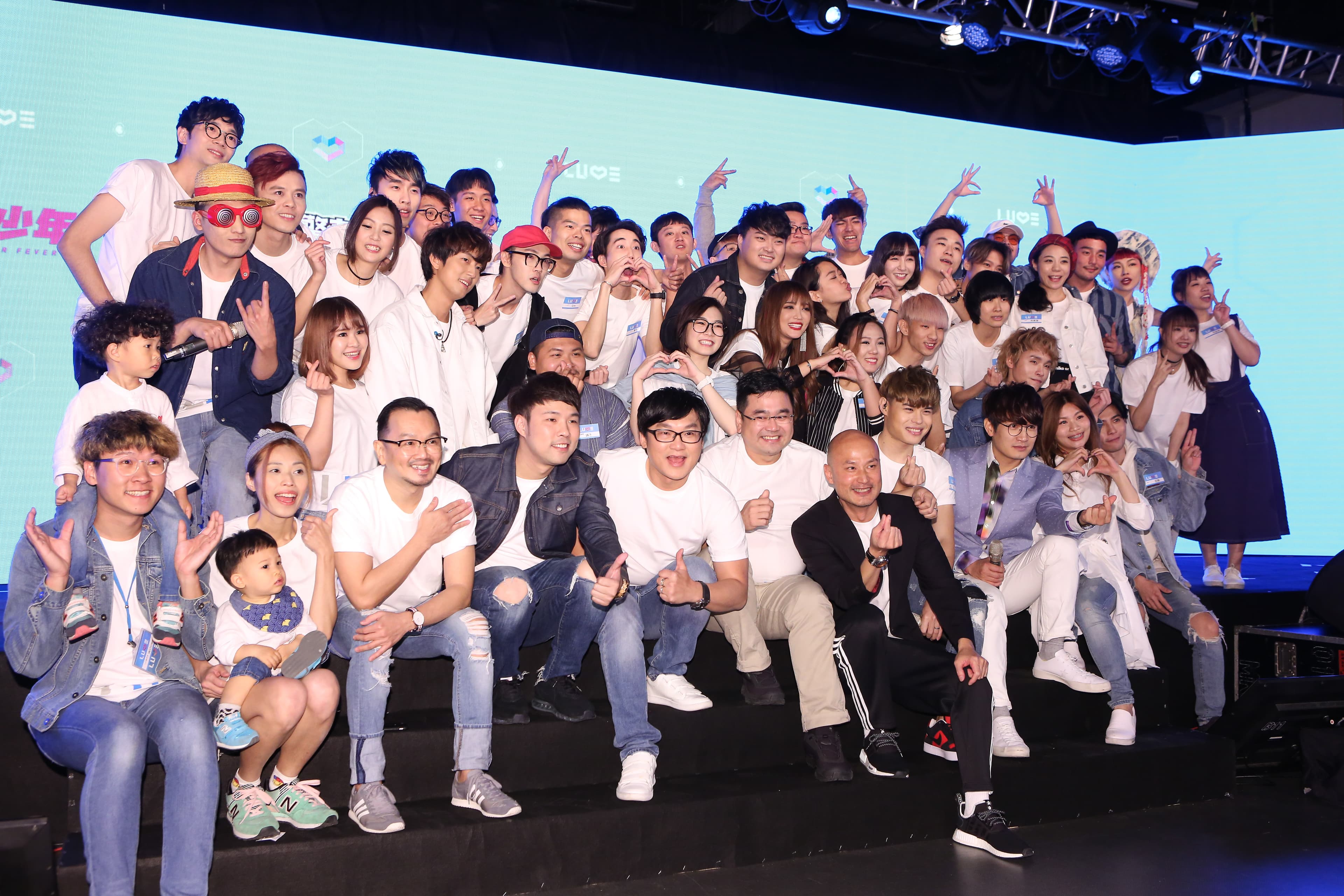 LUVE APP集合多位台灣網路創作者,你認得多少位呢?