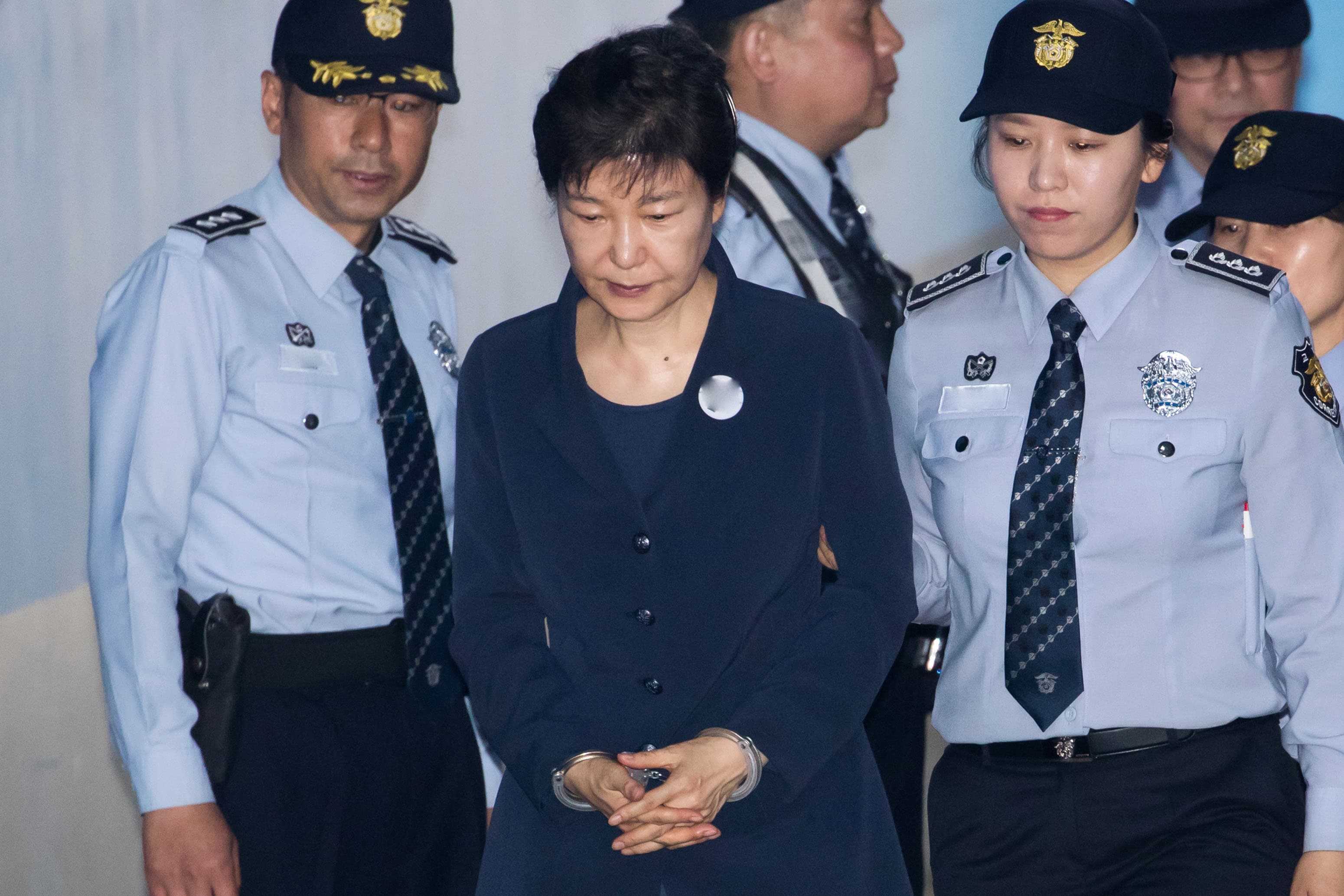 南韓總統朴槿惠也曾在偵查時行使緘默權,但最後上法院都被判有罪。(東方IC)