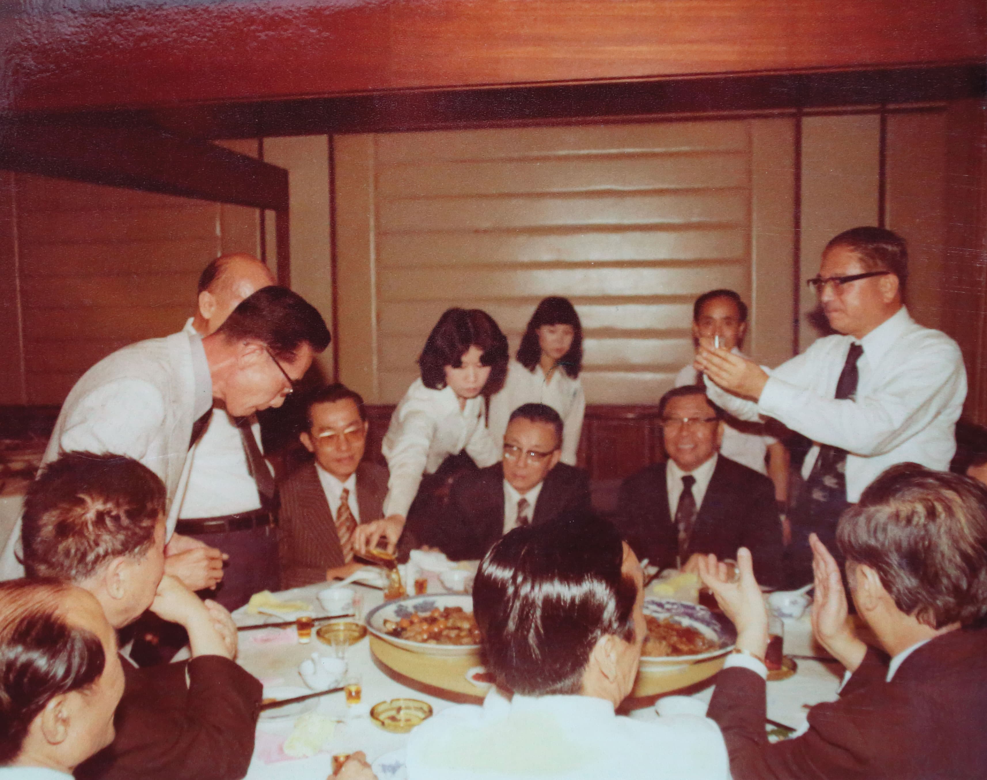 50年代,官員、商界大老常在沁園春聚會。(沁園春提供)