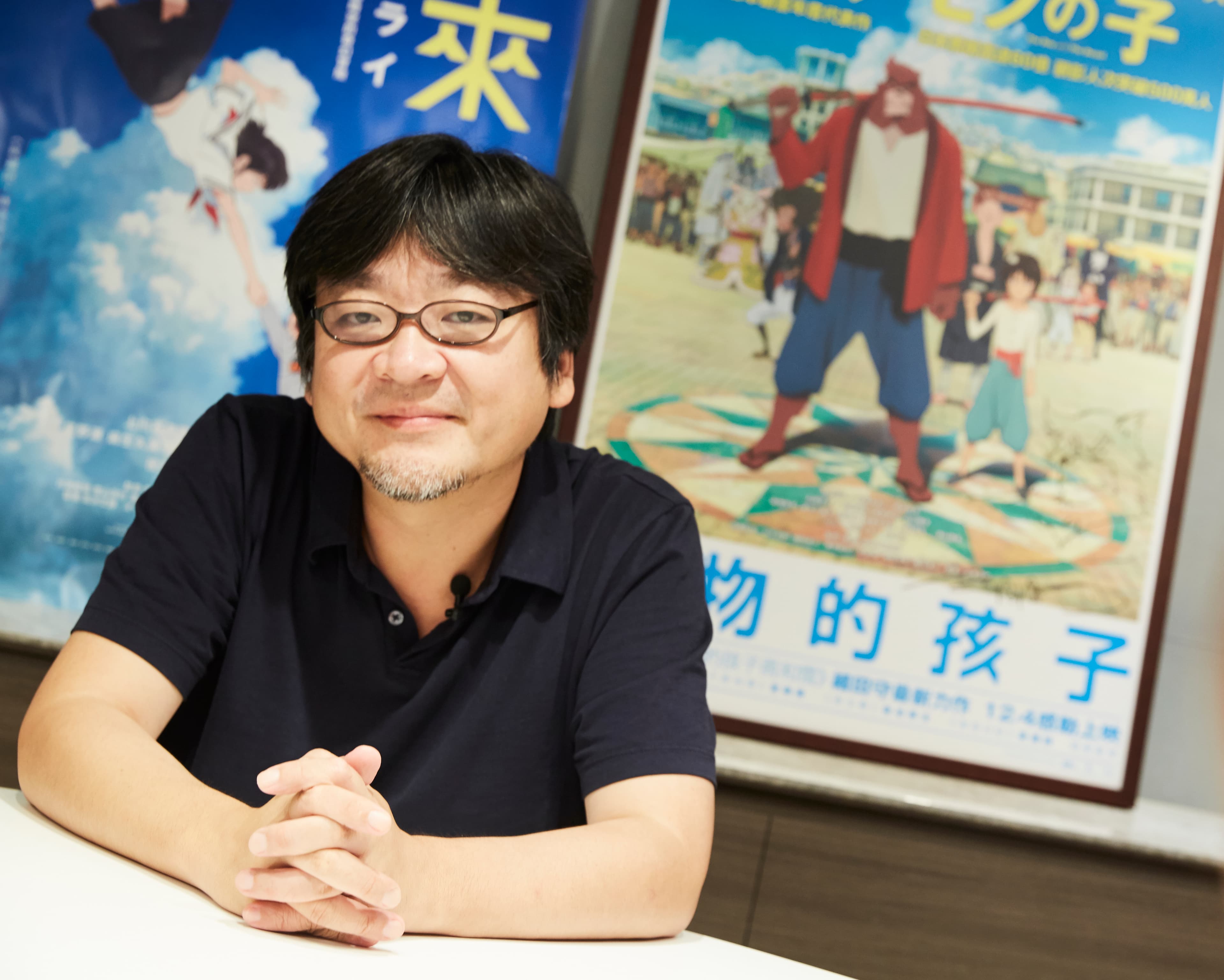 日本動畫名導細田守的創意靈感往往來自家人與生活。