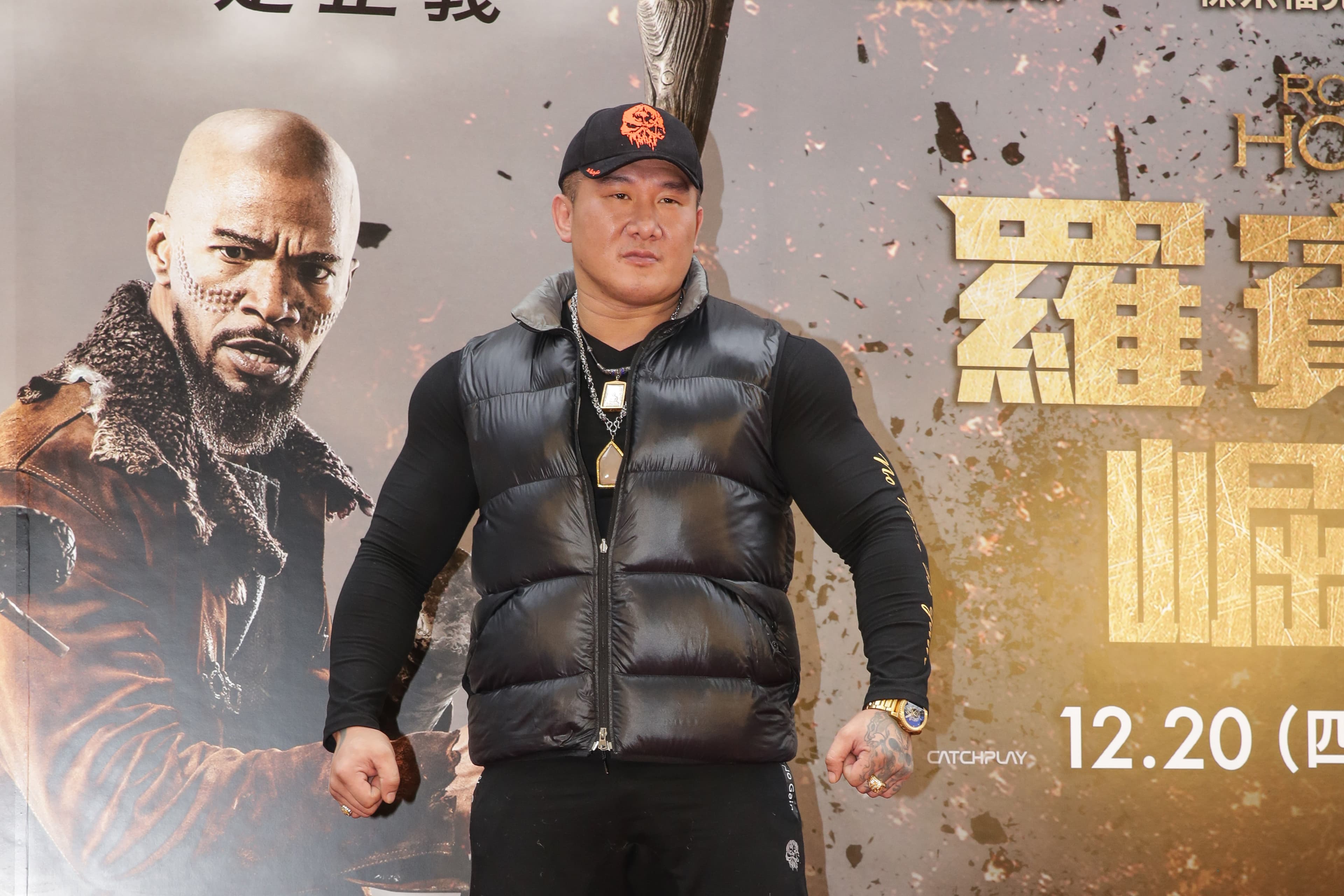 館長陳之漢出席電影《羅賓漢崛起》首映活動,透露之前有台灣電影找他演出,但要他演壞人、還要被主角打敗,他反問:「這可能嗎?」