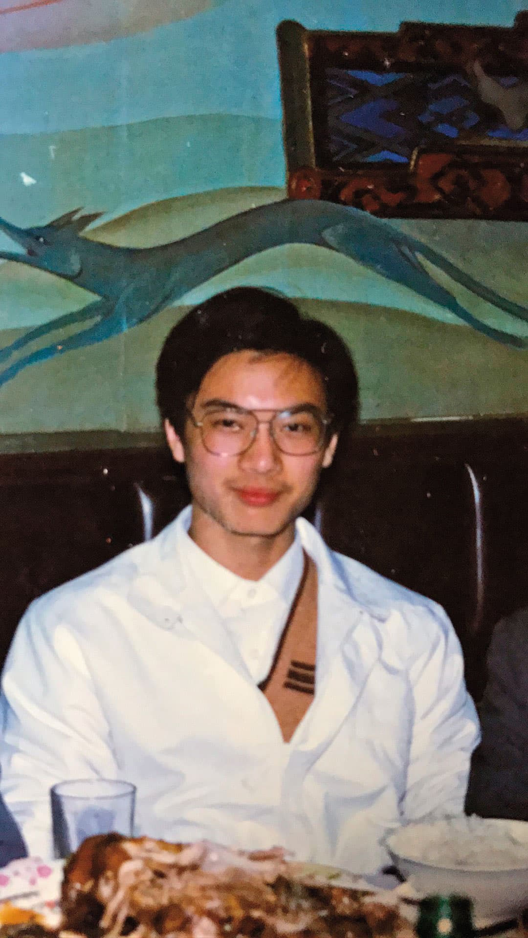 17歲,就讀技校時期的路內,那時候他還沒有想過自己將來會當上作家,書寫愛恨交雜的化工廠生活。(路內提供)