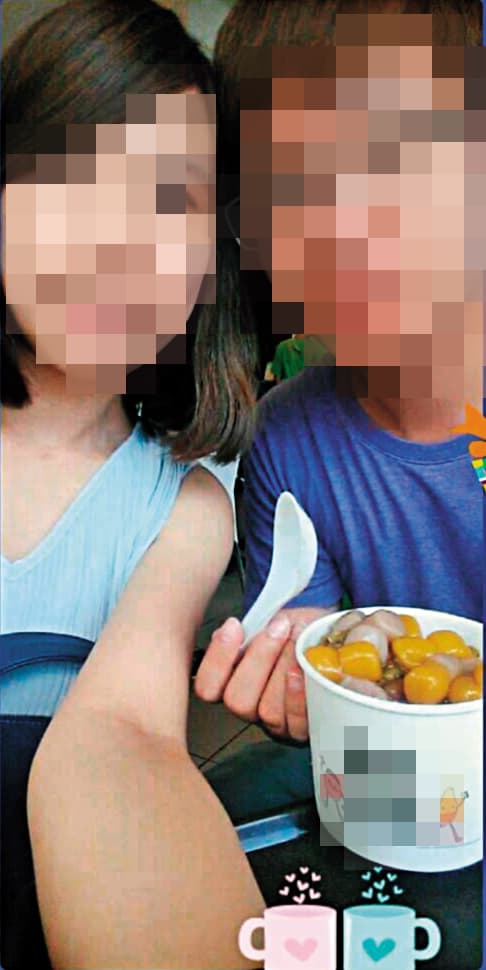 C男(右)經常在臉書放上他與妻子(左)的甜蜜恩愛照片,卻想將年僅11歲的女童當成禁臠。(翻攝臉書)