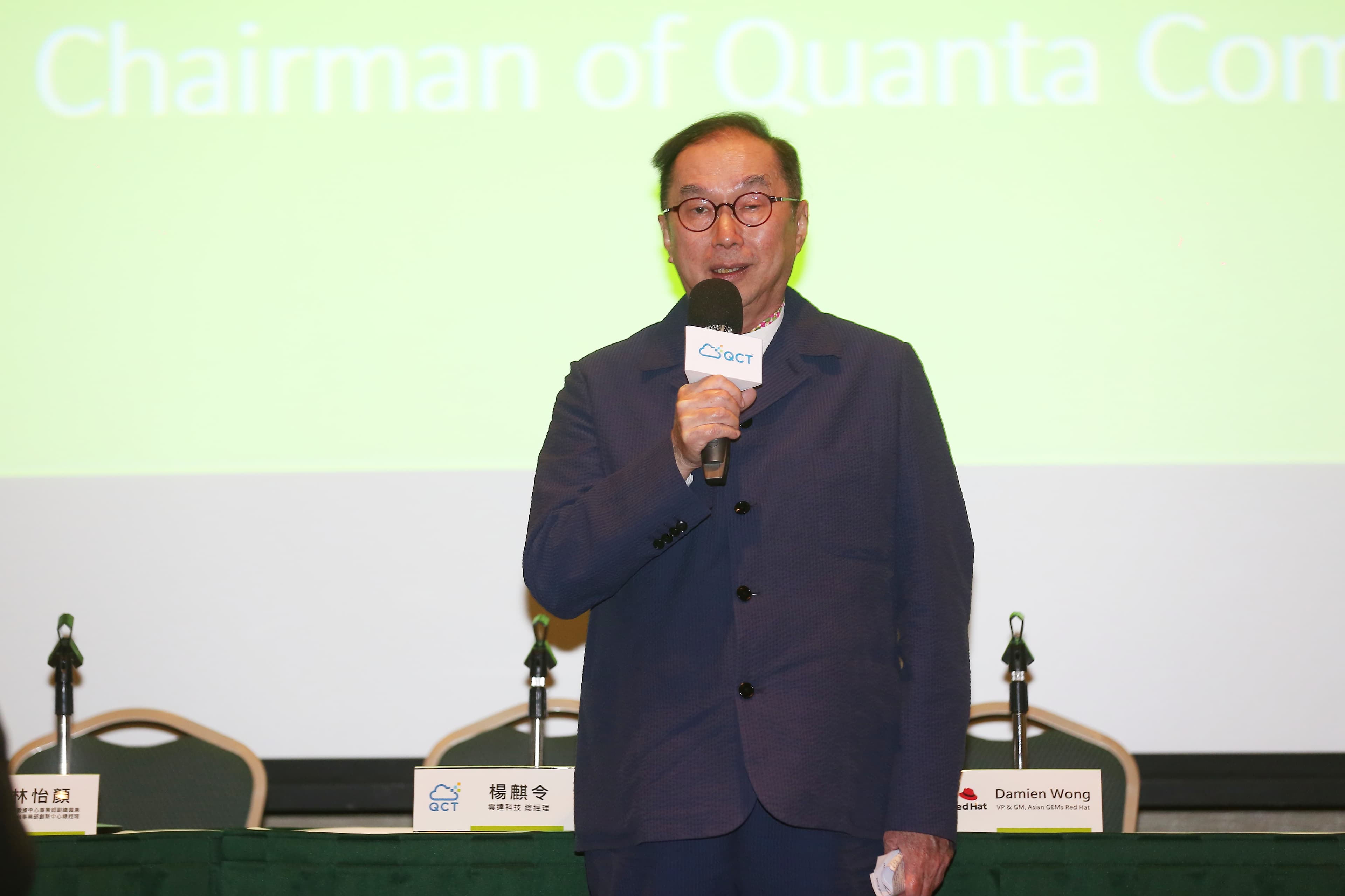 林百里強調,號召過去的合作夥伴,持續一起衝刺AI和5G商機。