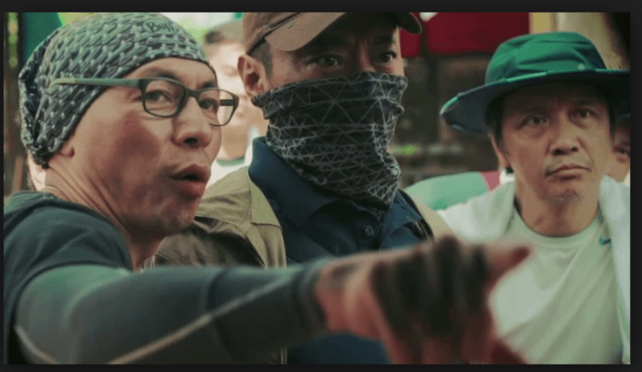 導演林超賢(左)執導的《湄公河行動》,讓董瑋(右)獲香港電影金像獎最佳動作設計獎。(翻攝自《湄公河行動》花絮影片)