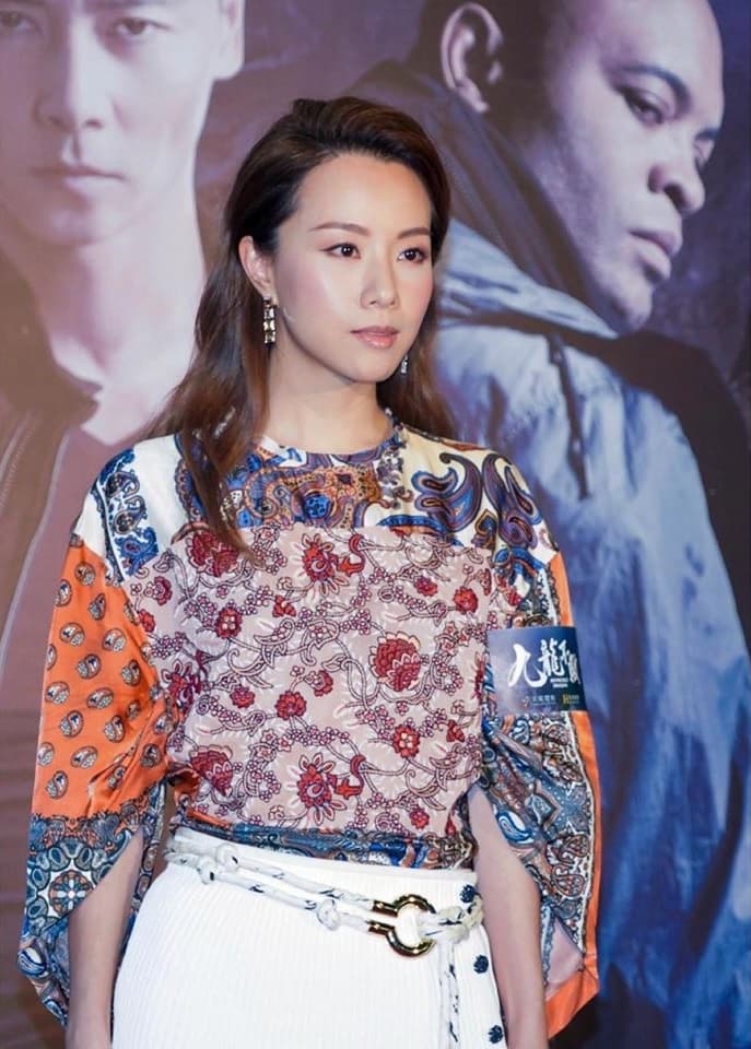 鄧麗欣被張晉大讚是個很努力的藝人,令她感到很開心。(翻攝自鄧麗欣臉書)