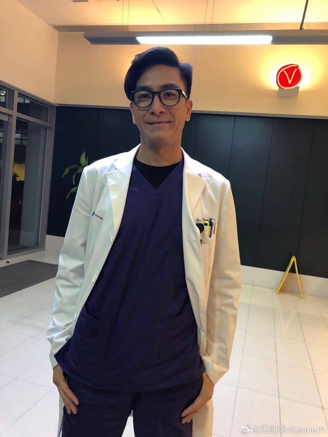 馬國明在女友黃心穎劈腿許志安後,不斷替女友說話,被封為「絕種好男人」。(翻攝自馬國明微博)
