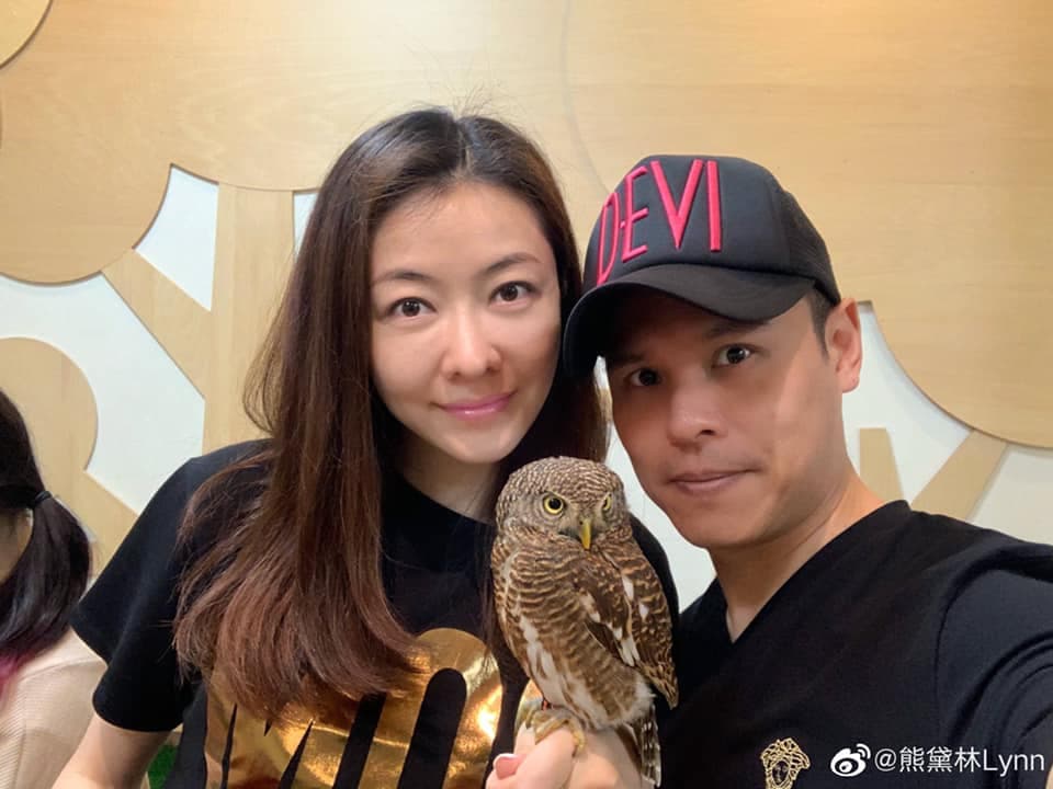 港星熊黛林嫁給百億富豪郭可頌後,積極拚生子,會否再生第二胎,熊黛林坦言隨綠。(翻攝自熊黛林臉書)