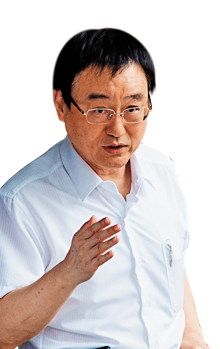 基泰建設賣屋及銷售分層負責,總經理馮先勉(圖)是否成為董座陳世銘遭控詐欺案的共犯,備受矚目。