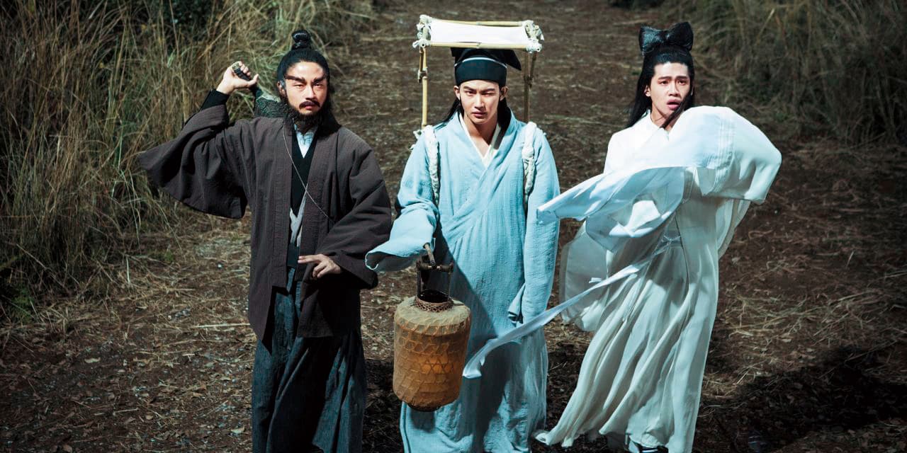 大鶴(左)在《切小金家的旅館》中十分搶戲,只要他出現幾乎都是亮點,但以喜劇演員身分得獎其實並不容易。