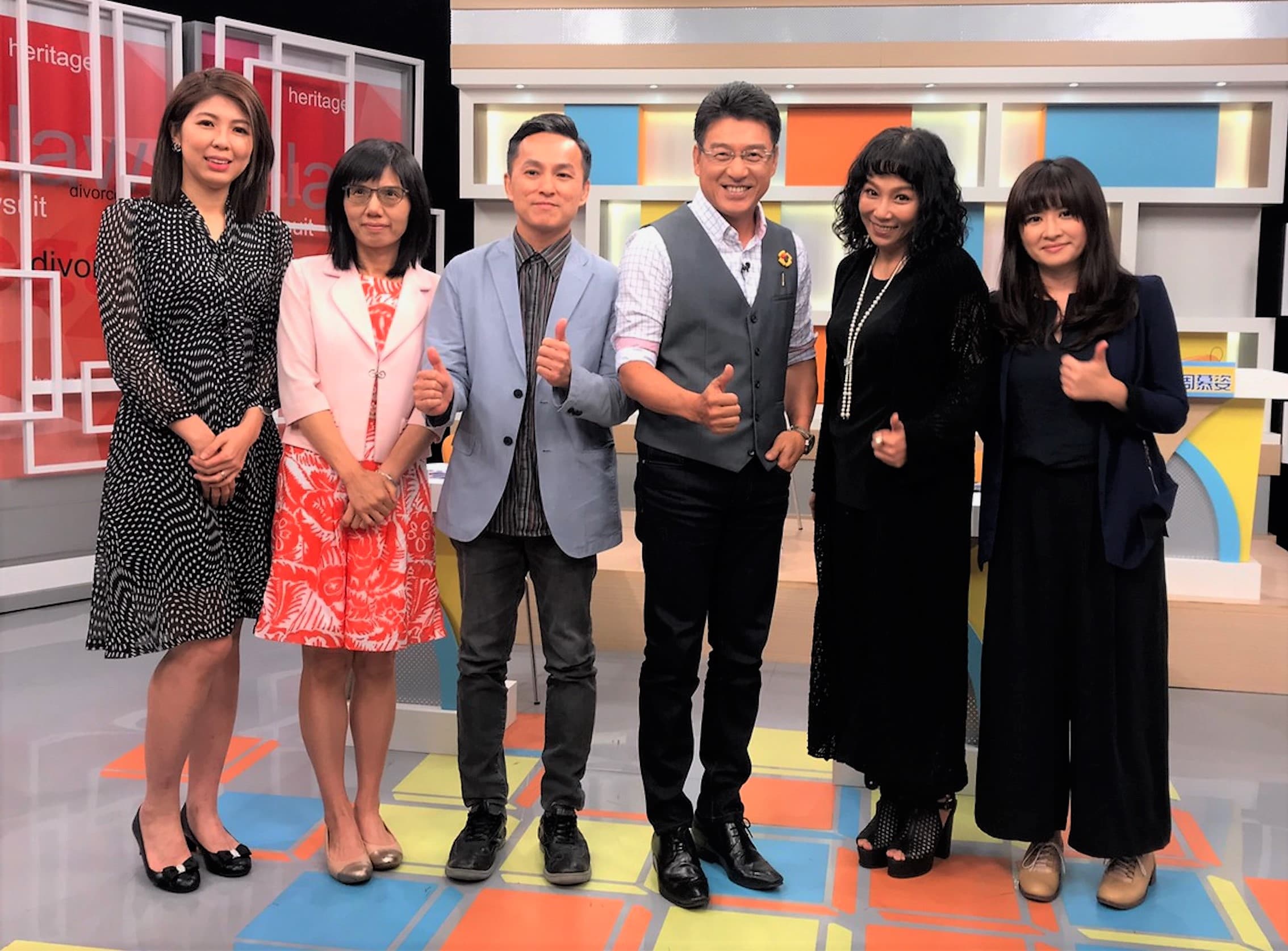 楊瓊華上《震震有詞》探討「親情勒索」。(和展影視提供)