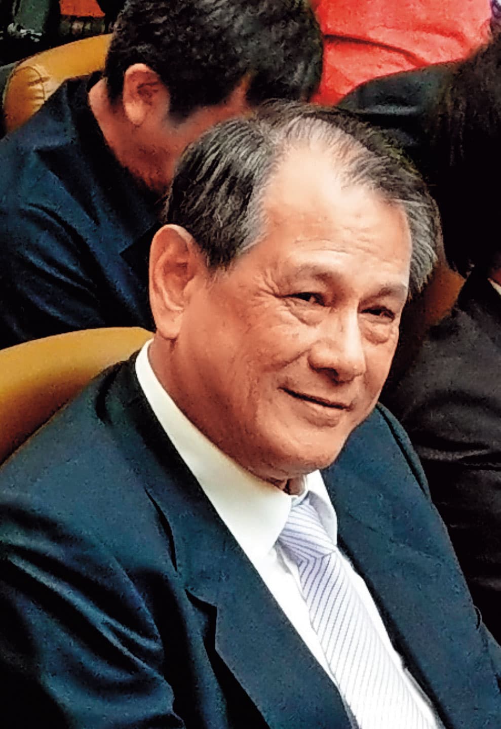 洪昌宏(圖)是大法庭成立後的首任審判長,竟名列上市公司佳和集團老闆翁茂鍾的宴請名單,恐引爭議。