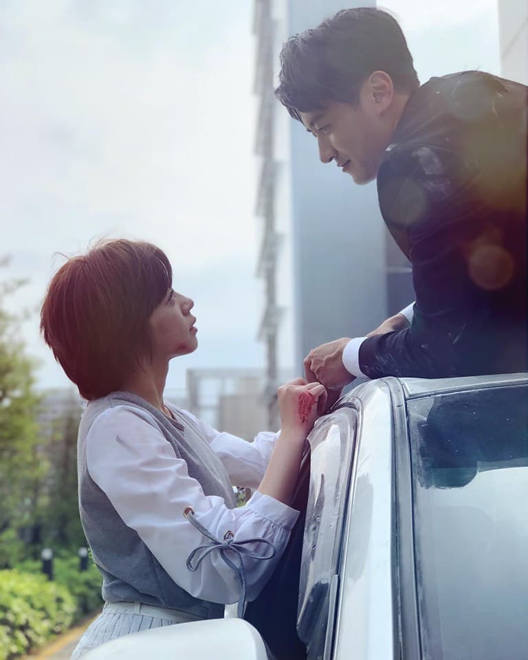 演出《大時代》時,「 藍莓(然媚)CP」超虐心,也讓馬俊麟及王瞳愛著了,虐著另一個女人的心。(民視提供)