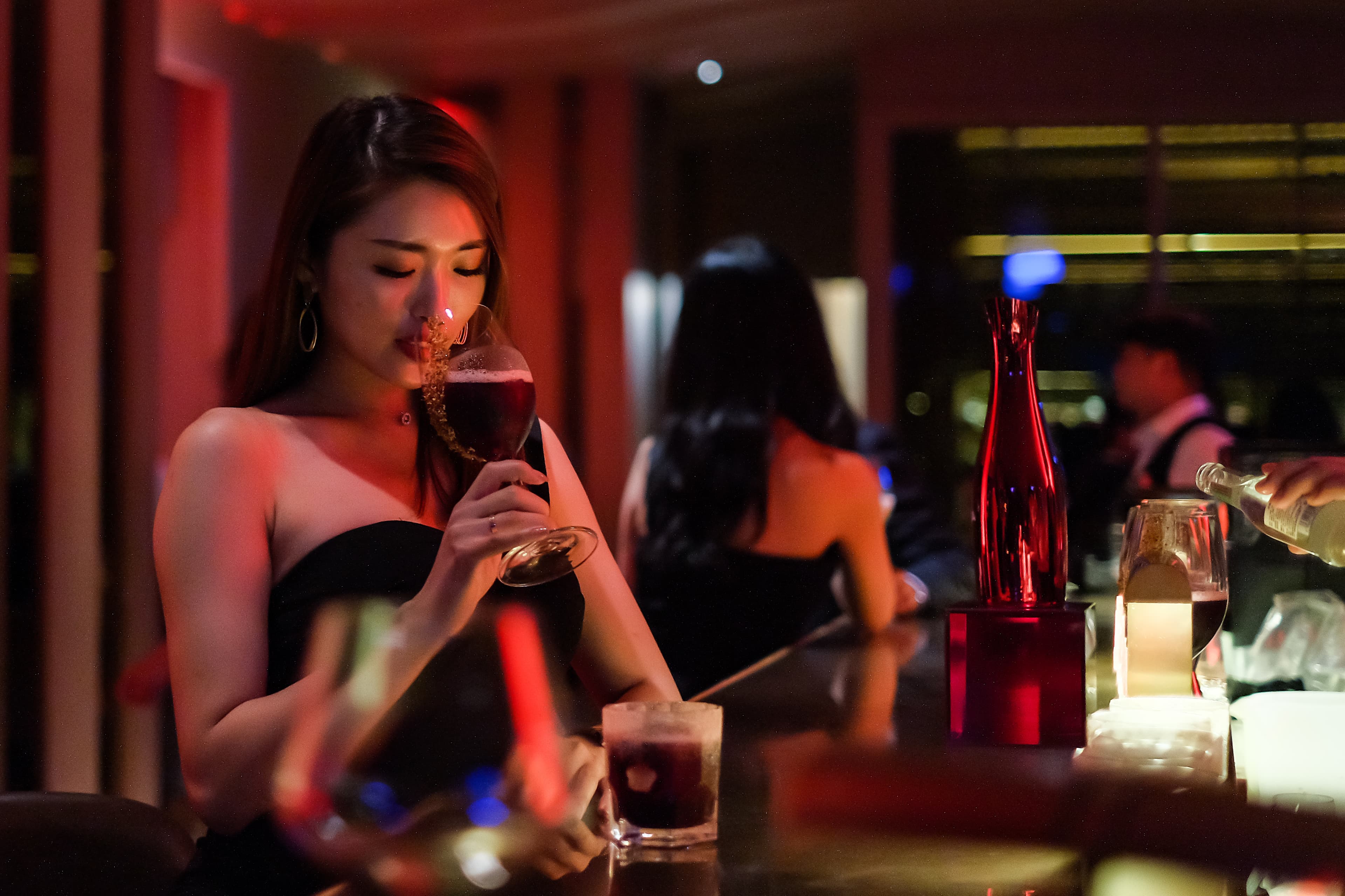 由入選2019亞洲50大酒吧的「吧沐Bar Mood Taipei」設計3款特調。(350~720元/杯)