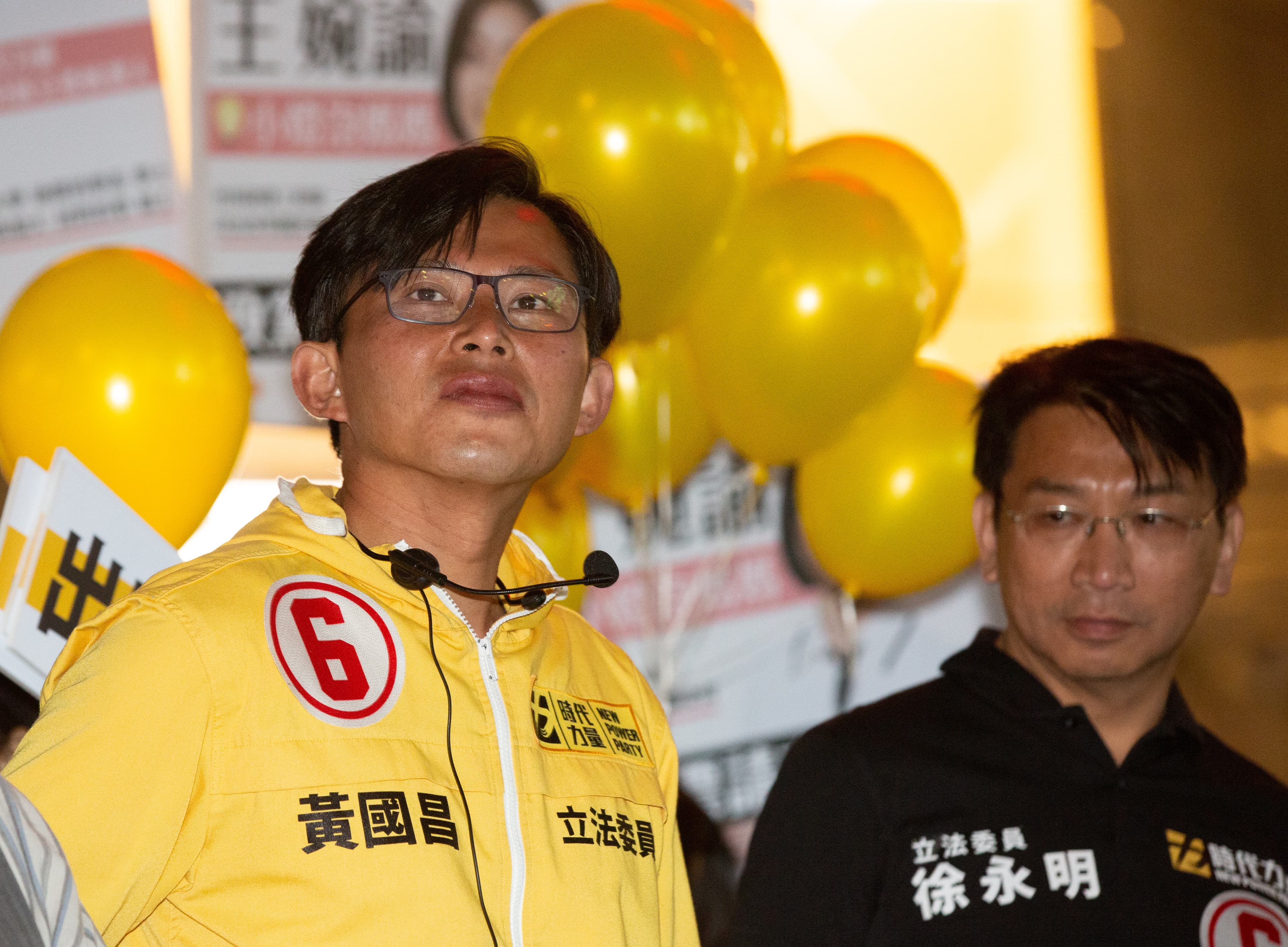選前一天黃國昌、徐永明最後台北市掃街衝刺,選後二人將離開國會,未來動向值得關注