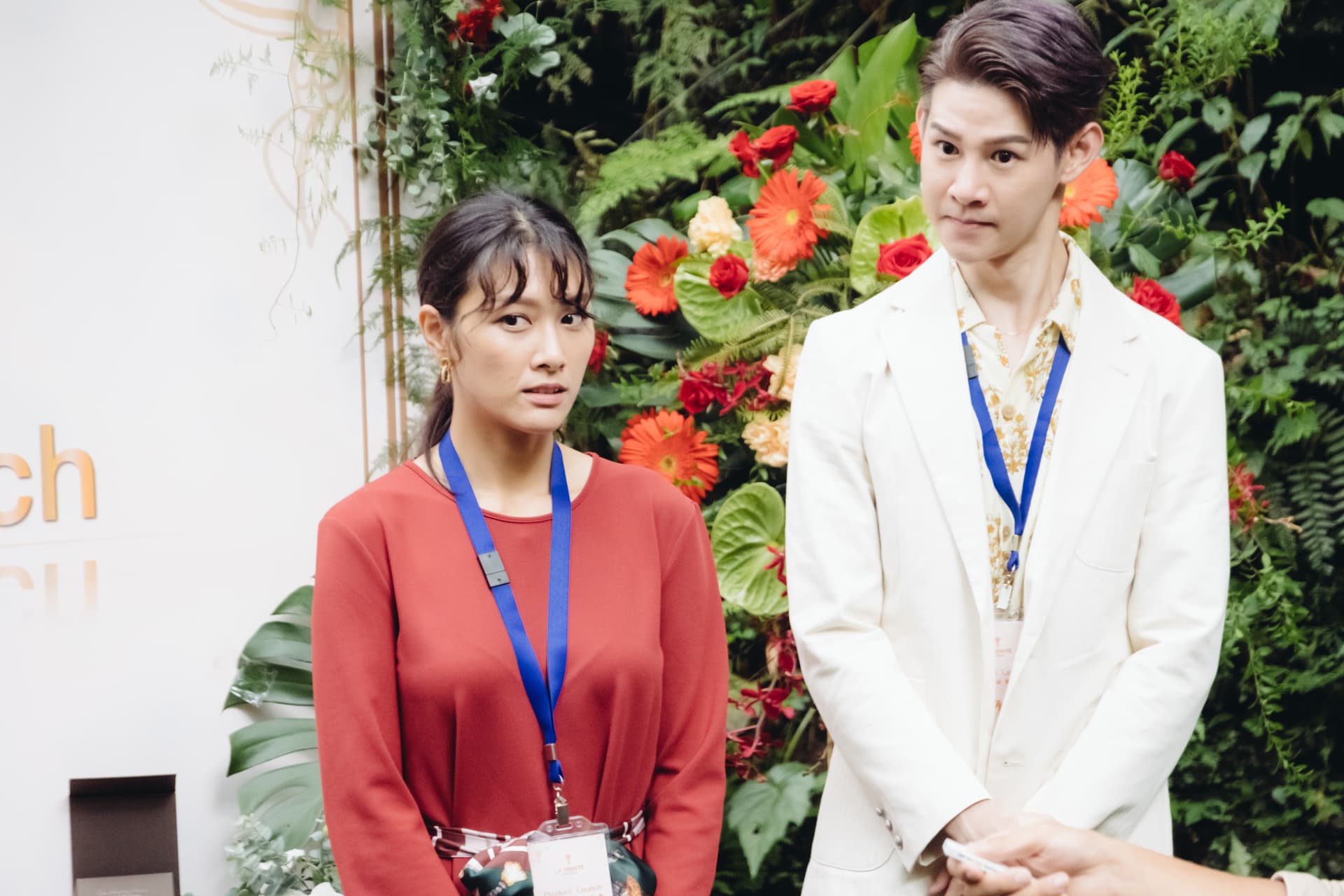 夏和熙劇中是安心亞的助理,戲外毫不留情虧安心亞交不到男友,差點把安心亞氣死。(歐銻銻娛樂提供)