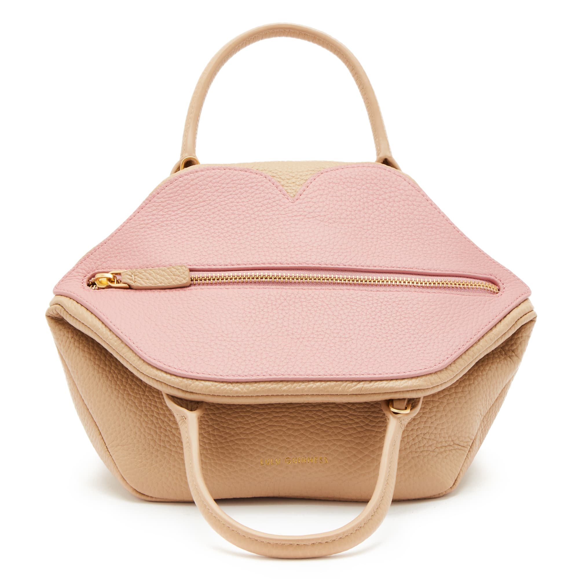 與王心凌同款的紅唇包。NT$17,800( Lulu Guinness 提供)