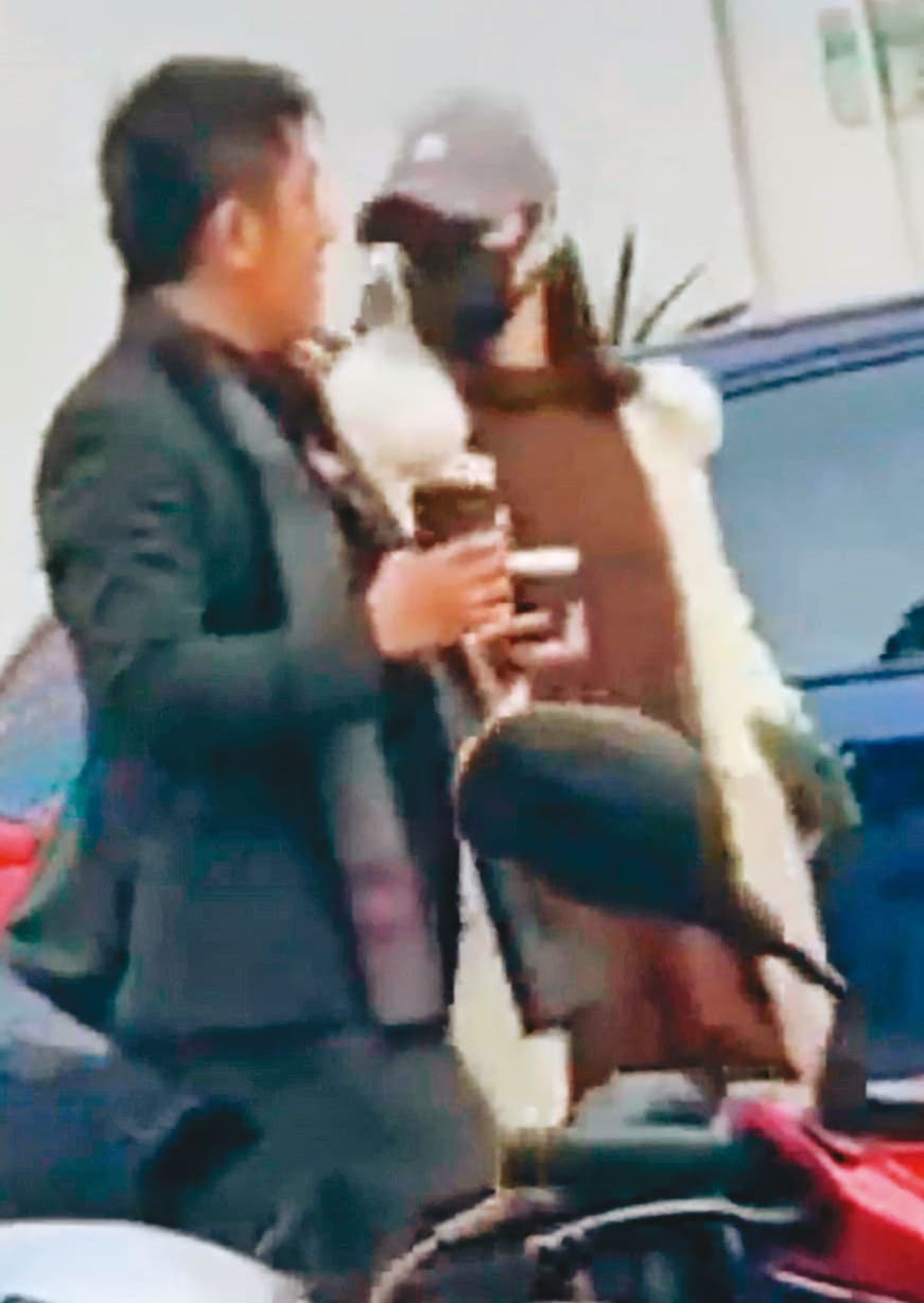 謝妻請徵信社跟拍丈夫(左),卻發現丈夫時常到林娜(右)住處過夜。(讀者提供)
