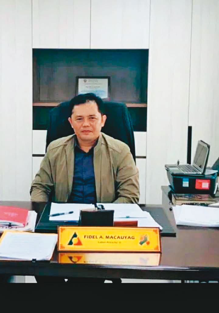 菲國駐台官員馬考雅格(圖)以歐迪朵觸犯網路誹謗罪為由,揚言將她遞解出境,引發我外交部抗議。(讀者提供)