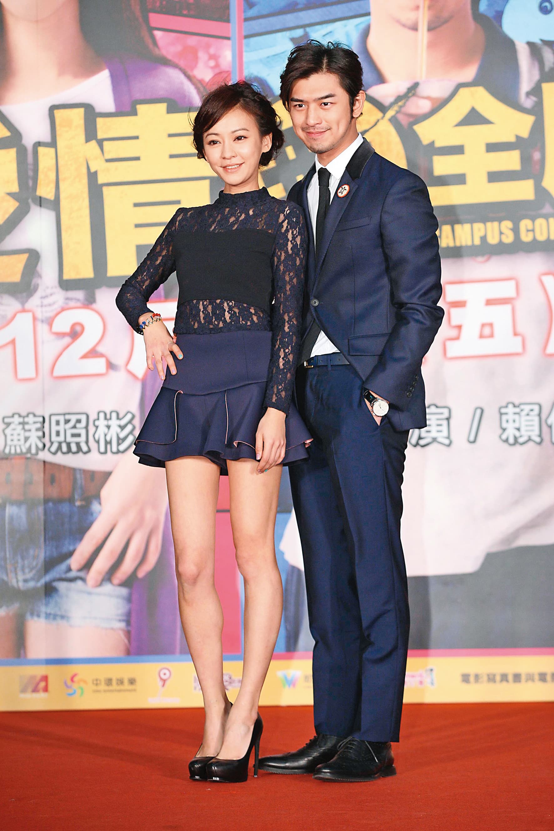 台灣版《時失兩公里》由陳柏霖(右)搭檔陳意涵(左)演出,目前已殺青。(東方IC)