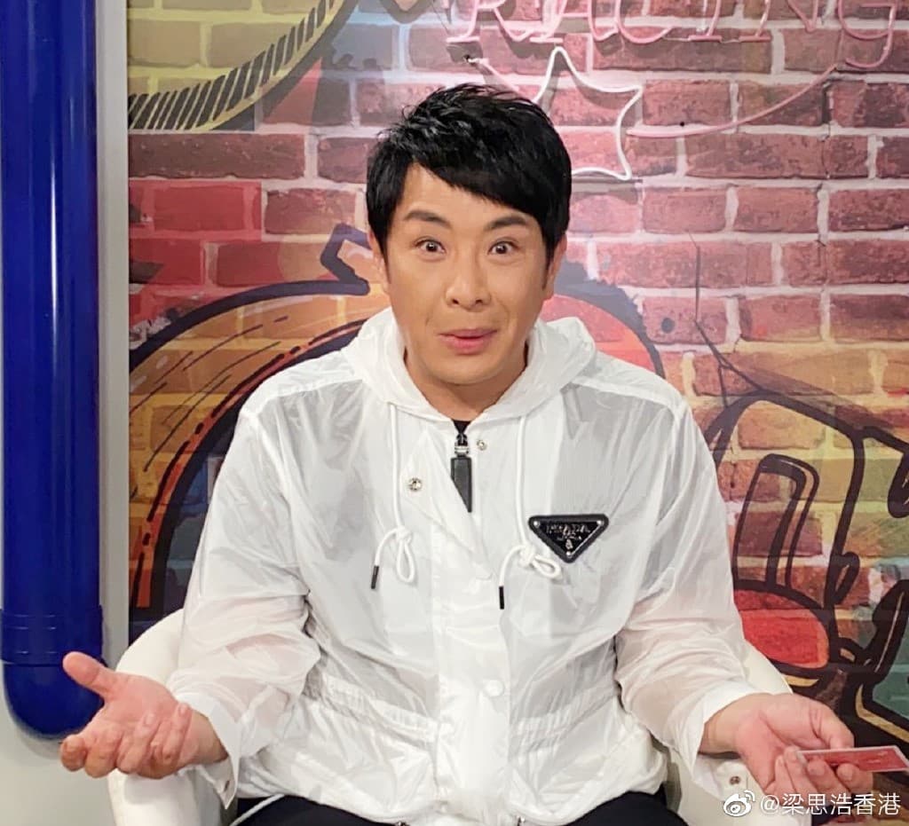 梁思浩笑說這名罷工的女演員既是「最麻煩女星」,也是「最專業的女藝人」。(翻攝自梁思浩微博)