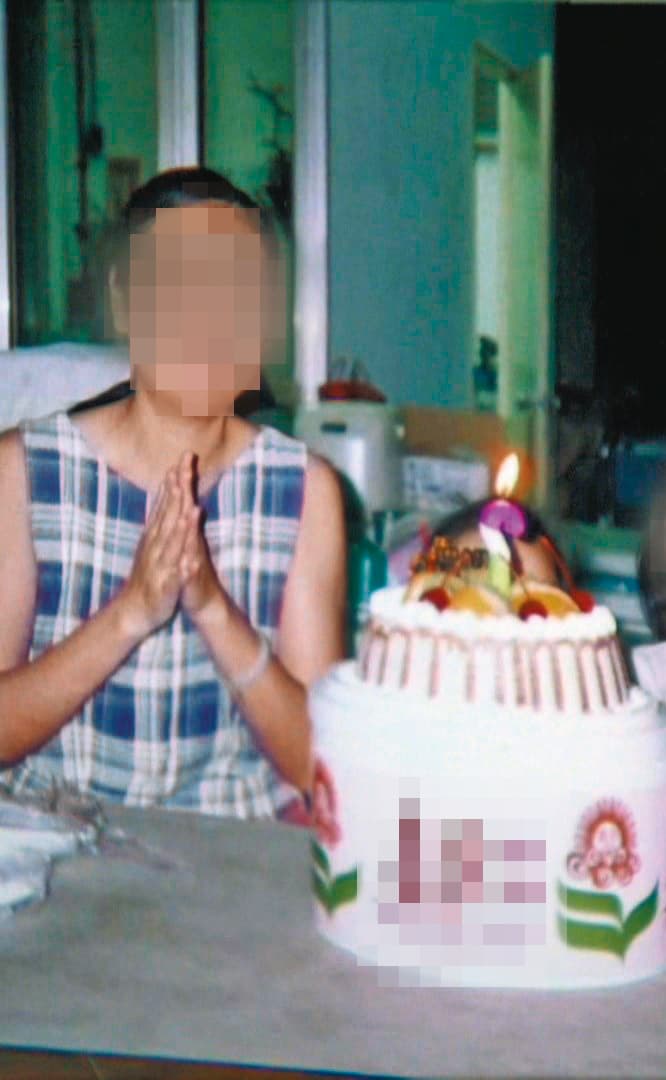 死者蔡女(左)曾與2個女兒一同慶生,無奈最後共赴黃泉。(圖片已經變裝處理,東森新聞提供)