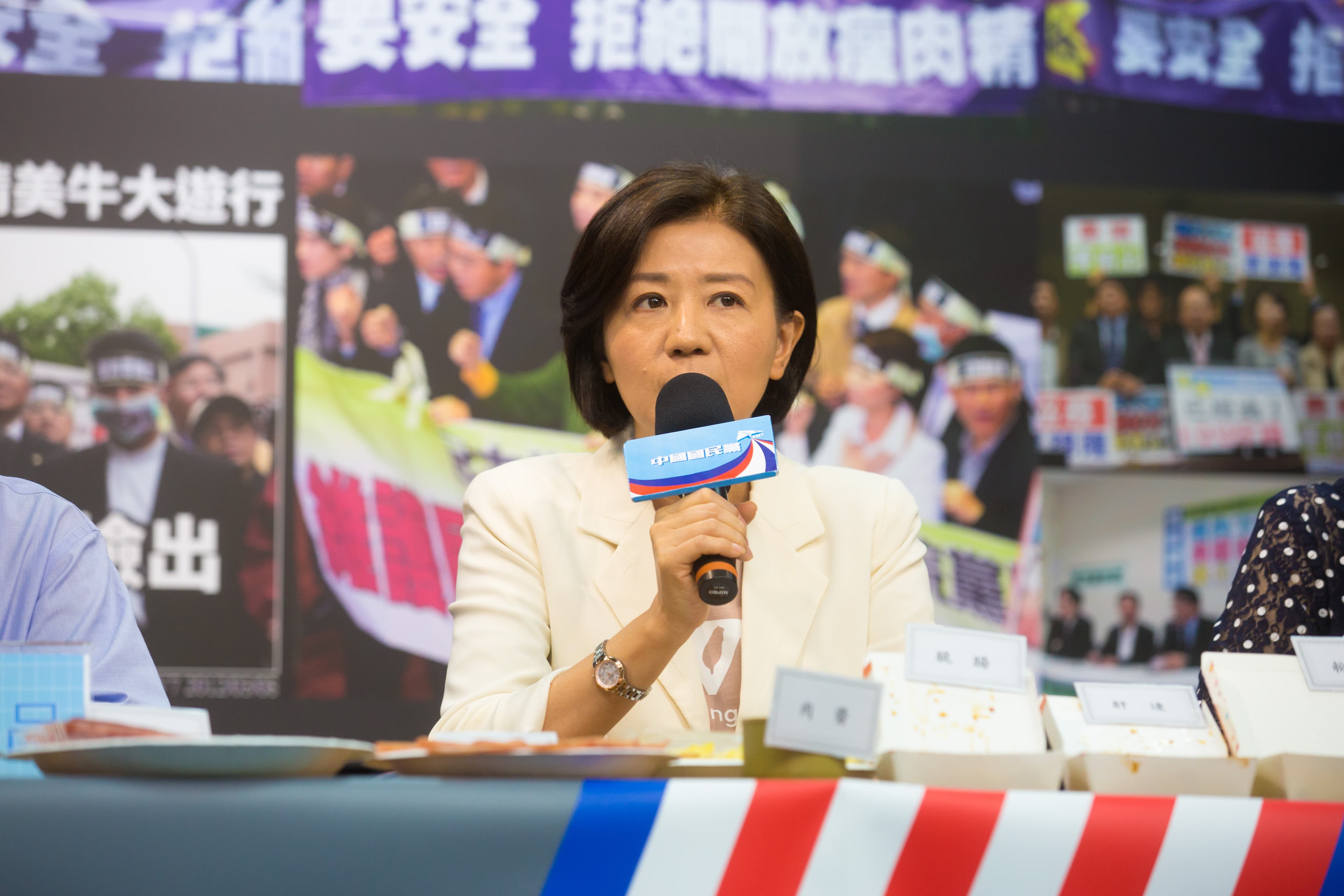 王育敏指出,在美國總統大選後,有6成民眾認為萊豬進口要暫緩,要求蔡政府收回此行政命令。(本刊資料照)
