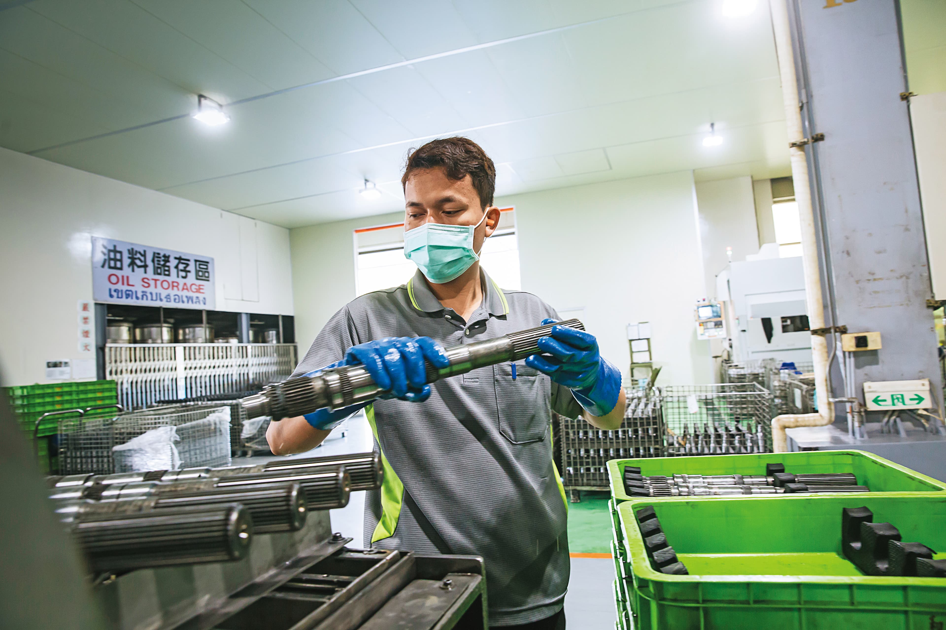 擁有豐沛技術的和大,為許多國際知名車廠生產零組件。