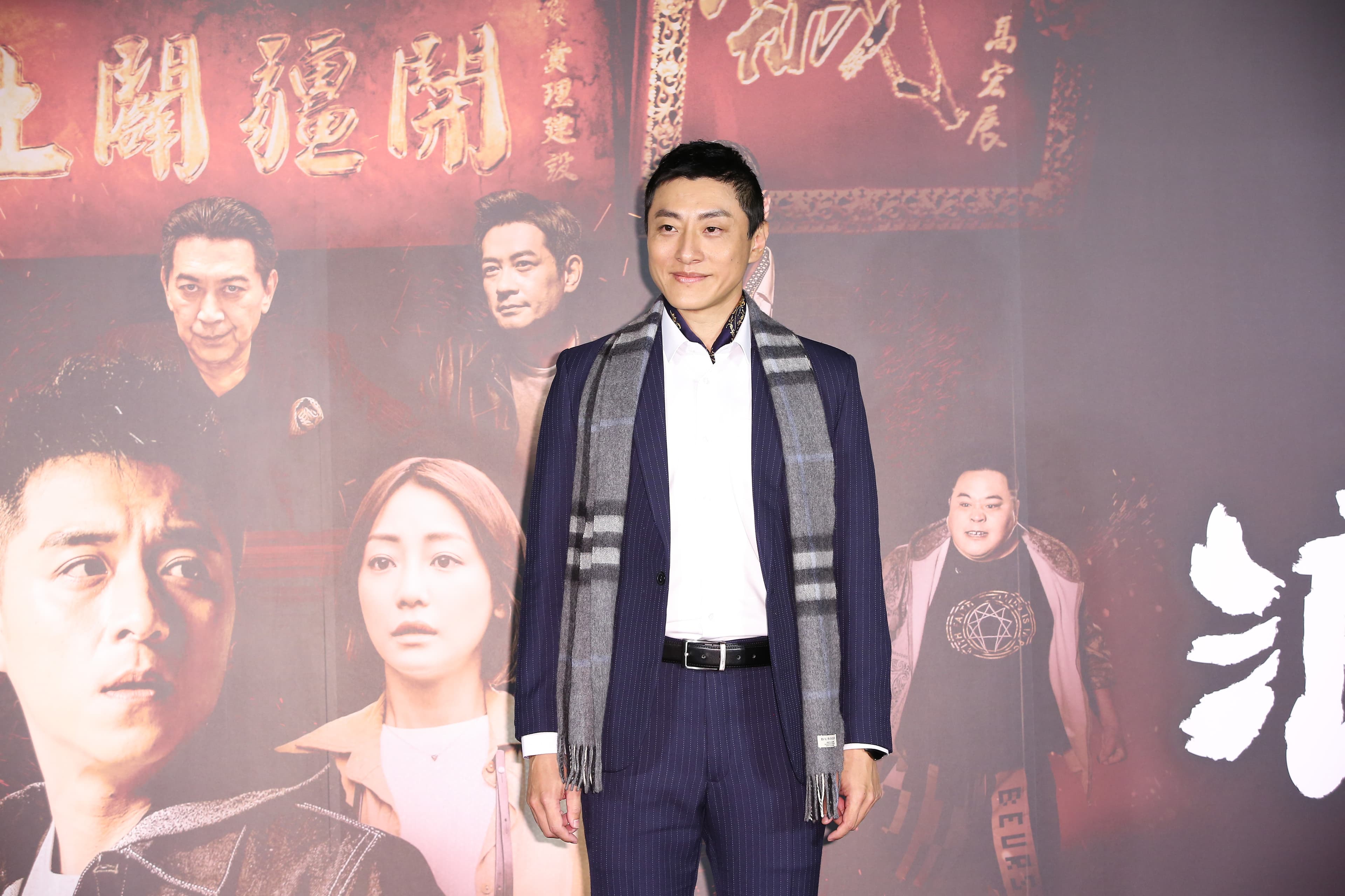 首度演出電影的「京劇男神」盛鑑片中身上有刺青圖案,畫一次要花12小時。