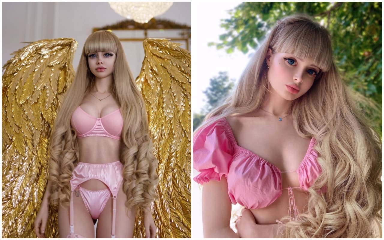 安潔莉卡有超完美身材和臉蛋,讓人羨慕。(翻攝自russian_barbie IG)