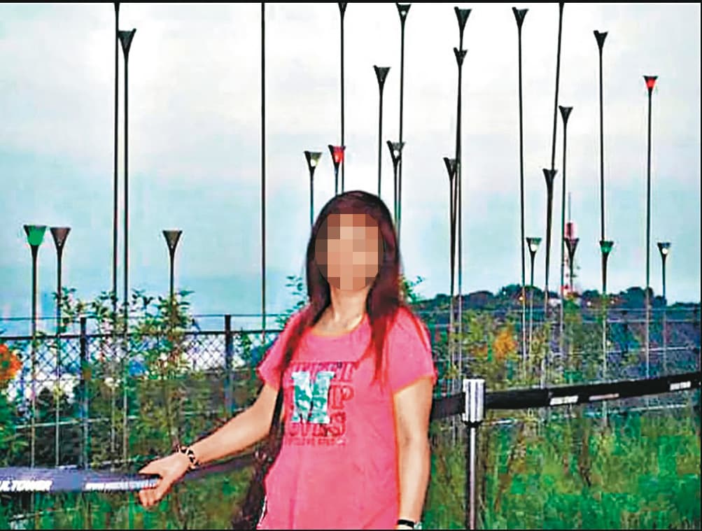 52歲的張姓女子慘遭男友殺害,棄屍山區。(翻攝畫面)