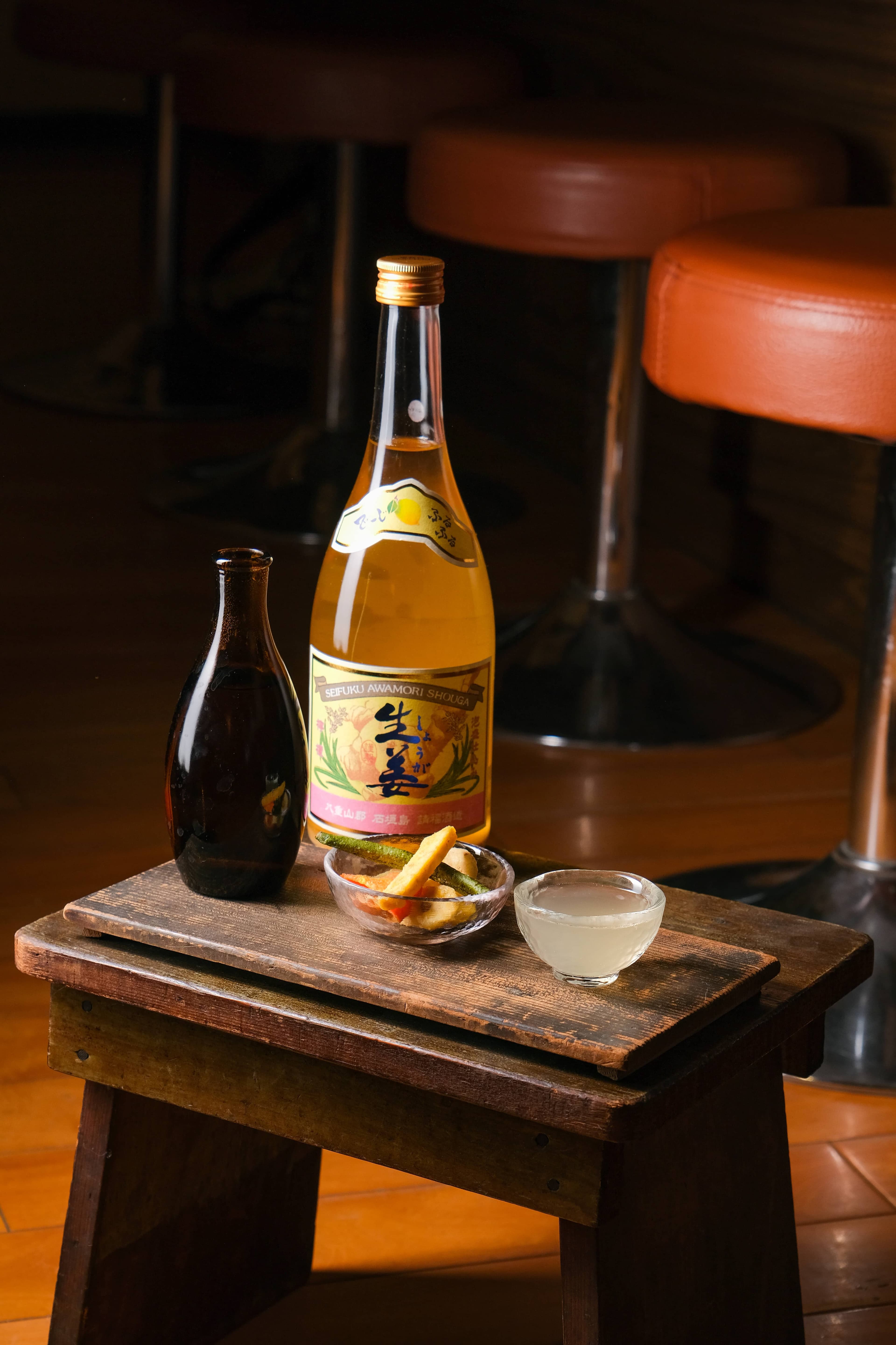 熱、冷飲各具風味的「請福生薑酒」甜中帶辛卻不嗆口,尾勁倒是從喉頭暖到心頭。(230元/杯)