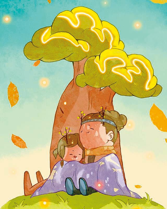 自由再生工作室的《蔓不生長》,描述哥哥為了治癒妹妹的「植物病」,進而踏上冒險旅程,精緻的美術風格獲得不少好評。(自由再生工作室提供)