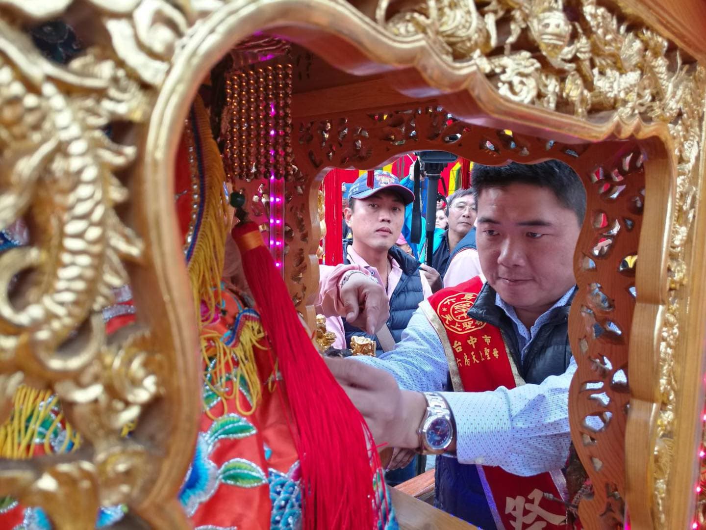在大甲媽祖出發前夕,國民黨副祕書長今天顏寬恒也在臉書吐露將出發的心聲。(翻攝自顏寬恒臉書)
