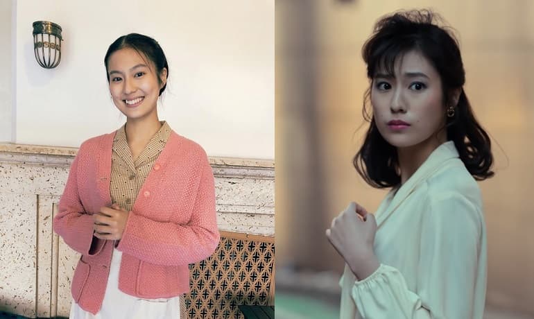 清純女星恆松祐里先前在電影《間諜之妻》飾演一名女傭(左圖),《AV帝王》第二季中將變身AV女優。(左圖翻攝自恆松祐里Instagram,右圖翻攝自預告畫面)