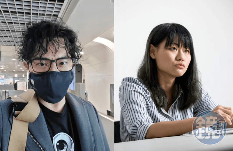 影評人左撇子(左)被以持有大麻菸油為由被逮,律師認為,從外觀根本不可能判定是否含有大麻。(左撇子提供/資料照)