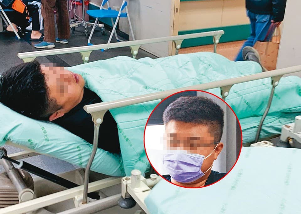陳男被打成重傷,一耳失聰,最後簽下本票,才被送醫急救。