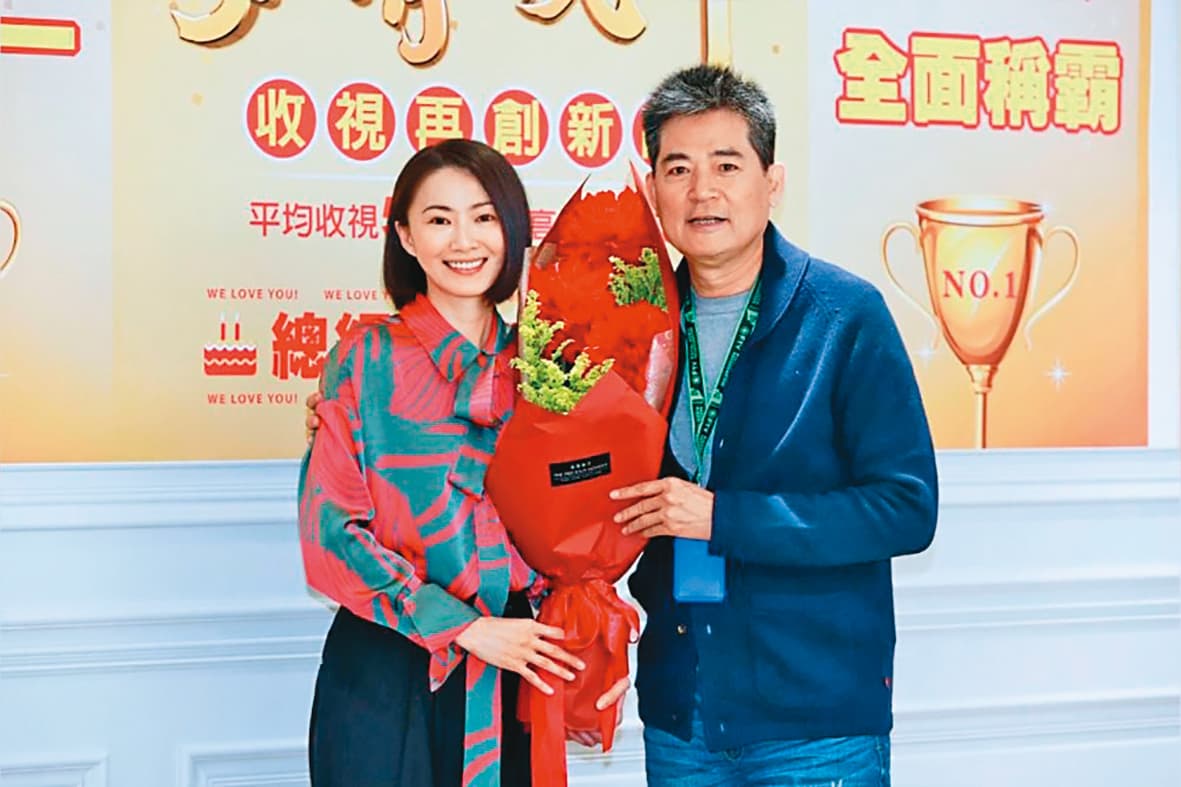 不僅私生活,侯怡君與蕭大陸的工作也綁在一起,不過女方在幕前,男方以幕後為主,但也讓他與這次「小三」有緊密互動。(民視提供)