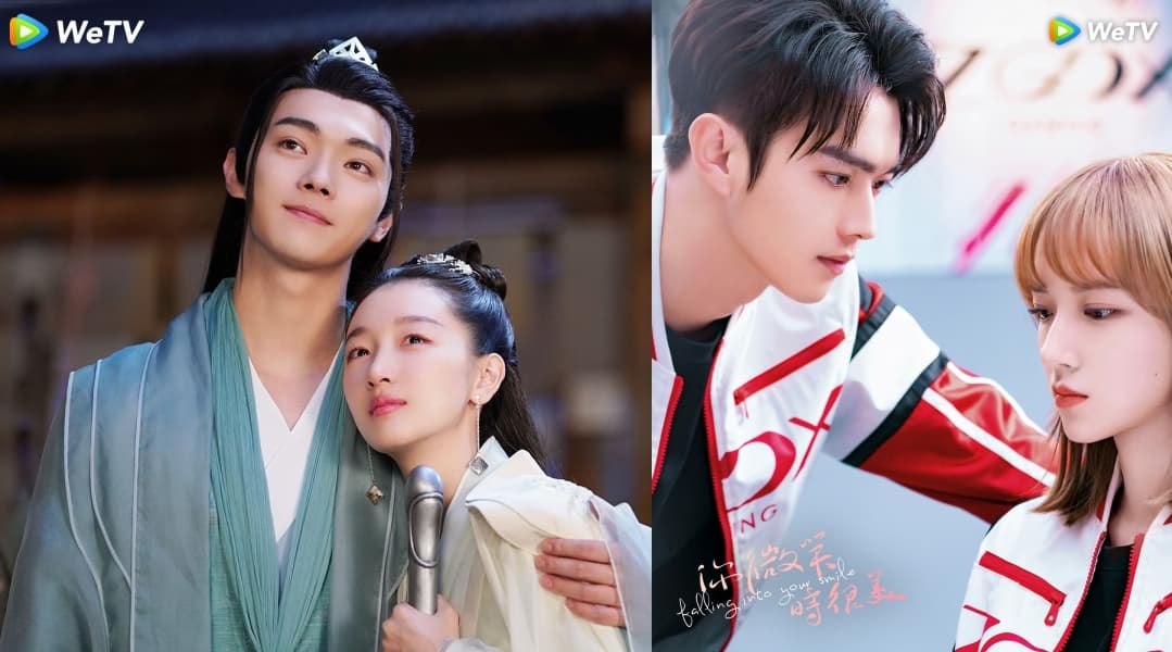 許凱主演的《千古玦塵》與《你微笑時很美》名列台灣WeTV防疫期間熱播劇一、二名。(WeTV提供)