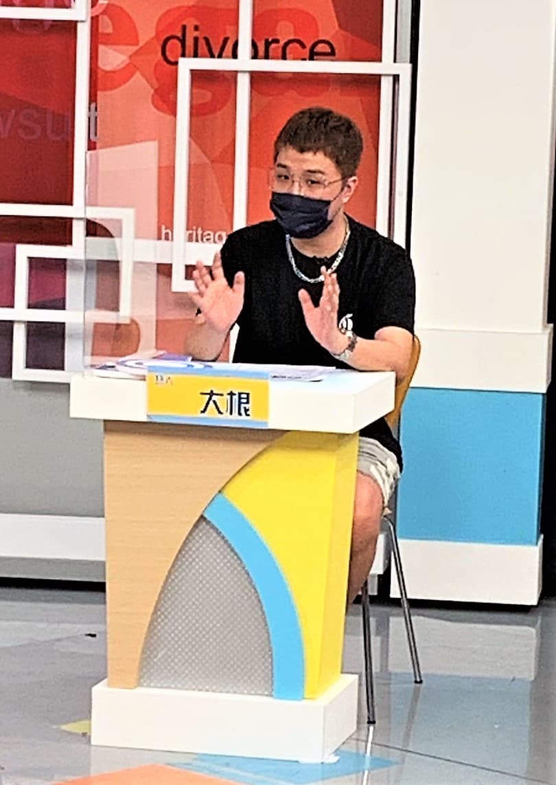 大根在節目上自曝靈異經驗,讓民俗專家直言他有靈異體質。(和展影視提供)