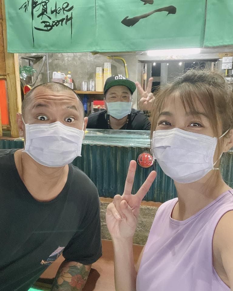 金剛與小嫻兩人還沒有結婚打算,只想把日子過好。(翻攝自小嫻臉書)