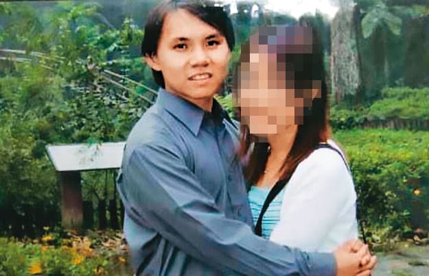 楊男與前女友交往時感情很好,常留下親密合照。(翻攝畫面)